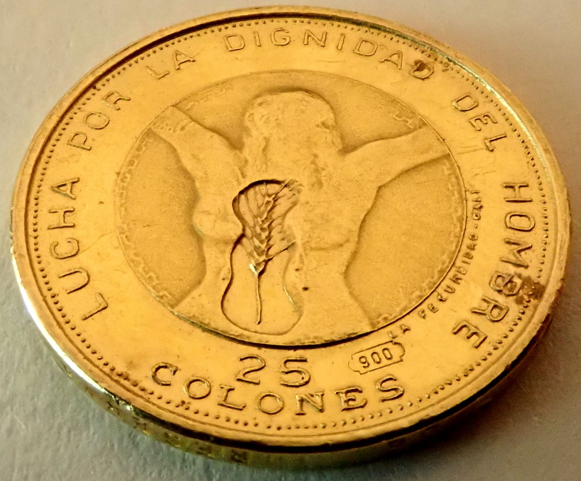 25 Colones Independence. 1971