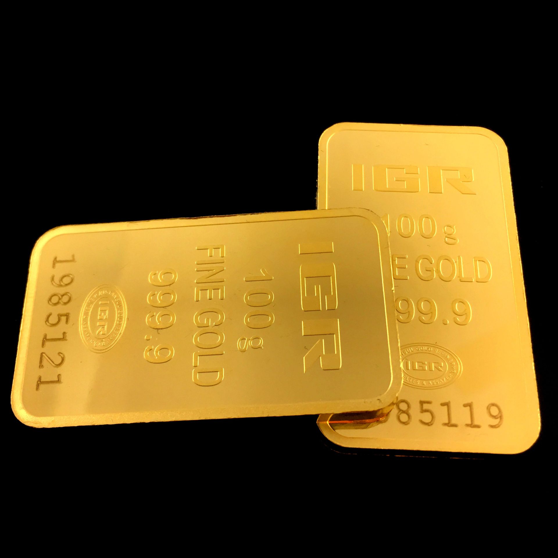 2x 100 Gram (Total 200g) 99.99% (24K) Gold Bullion - Image 7 of 7