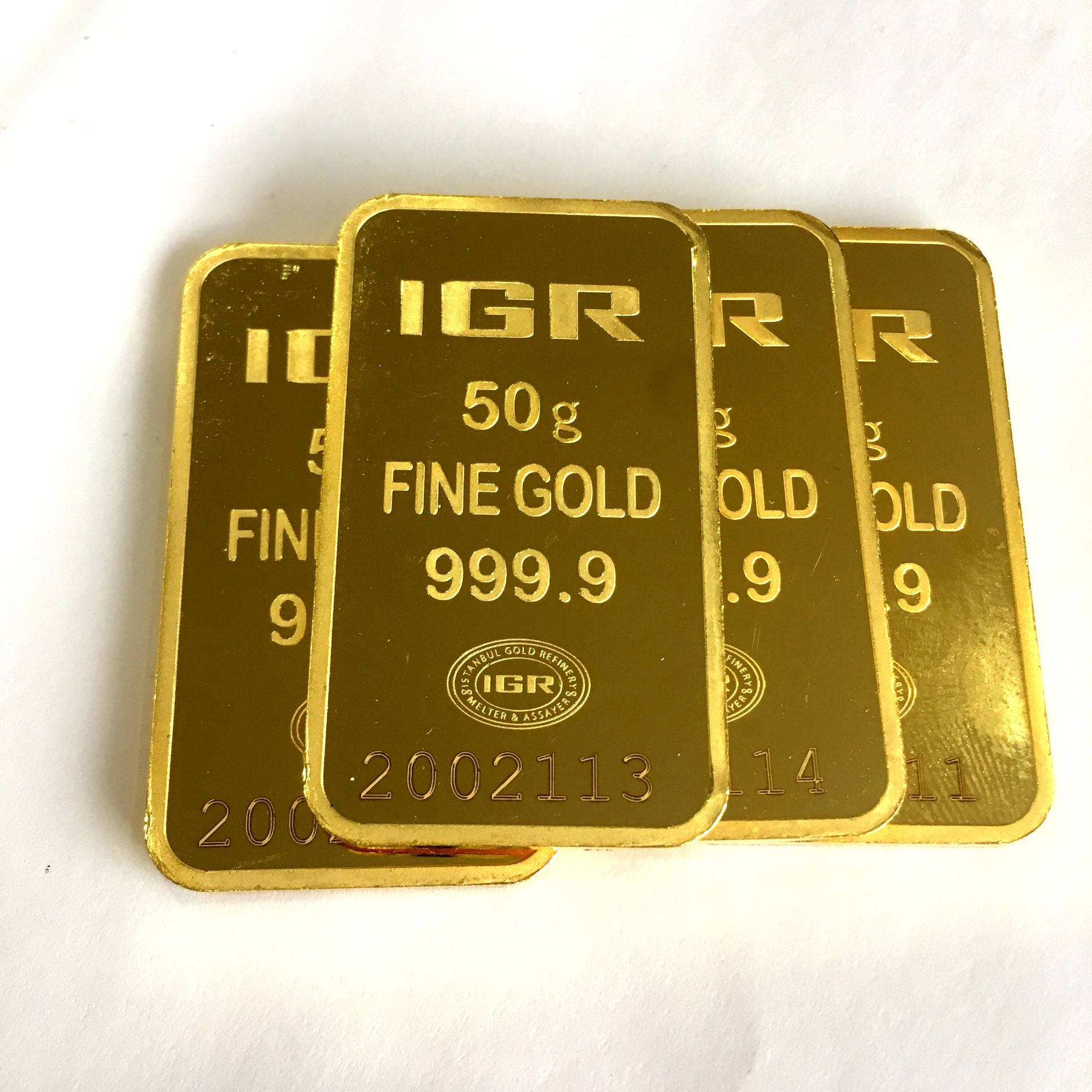 4x 50 Gram (Total 200g) 99.99% (24K) Gold Bullion - Image 4 of 8