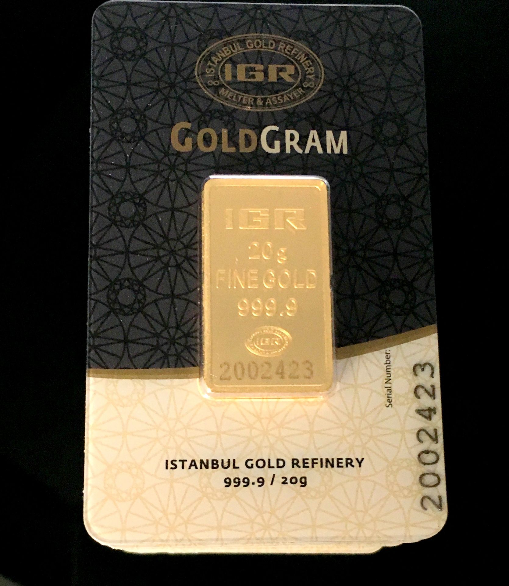 5x20 Gram (Total 100g) 99.99% (24K) Gold Bullion - Image 2 of 3