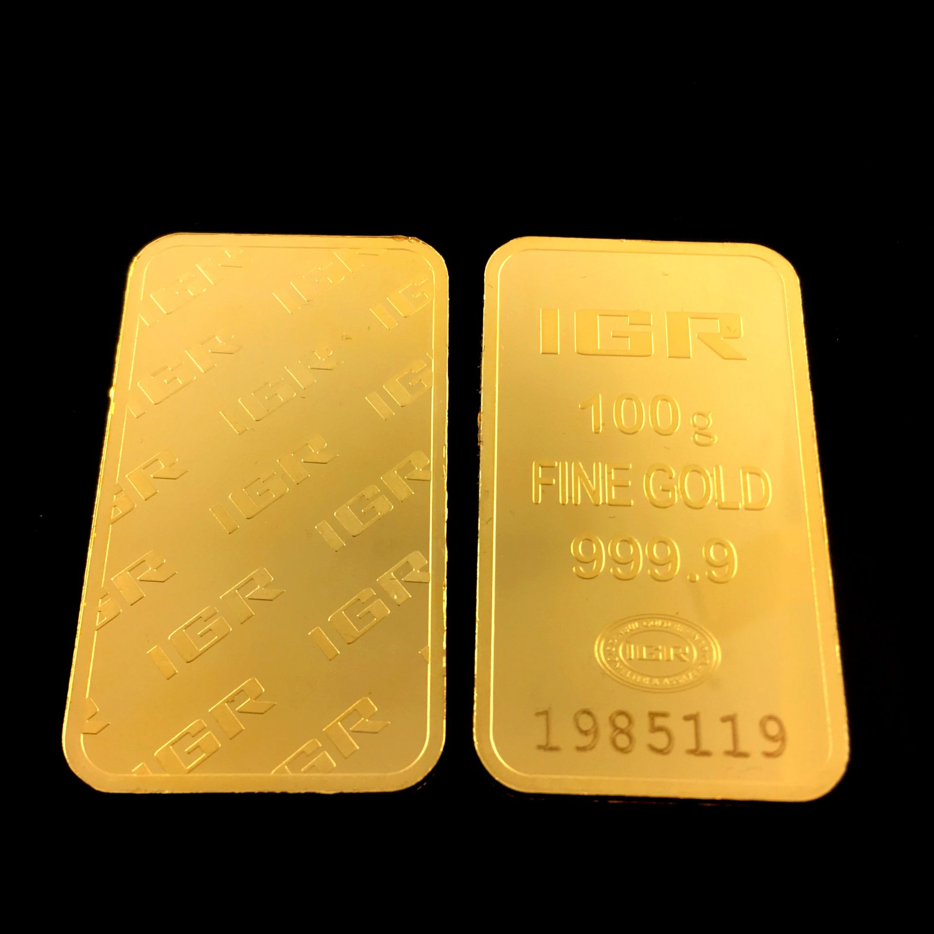 2x 100 Gram (Total 200g) 99.99% (24K) Gold Bullion - Image 4 of 7