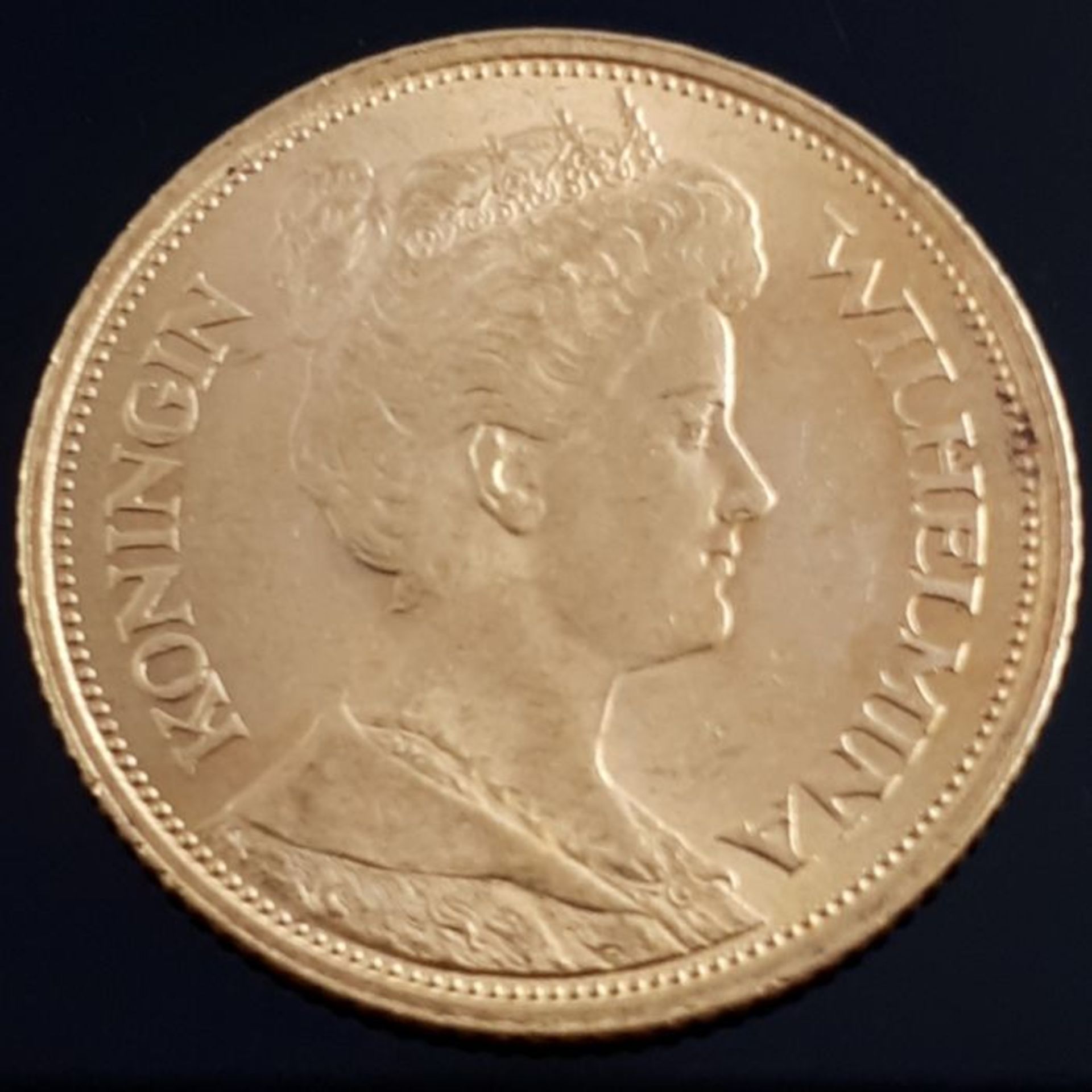 The Netherlands - 5 Gulden 1912- Wilhelmina - Gold