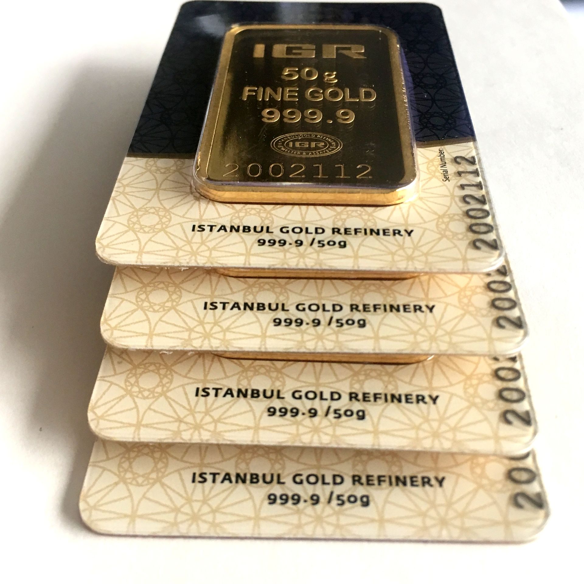 4x 50 Gram (Total 200g) 99.99% (24K) Gold Bullion - Image 6 of 8