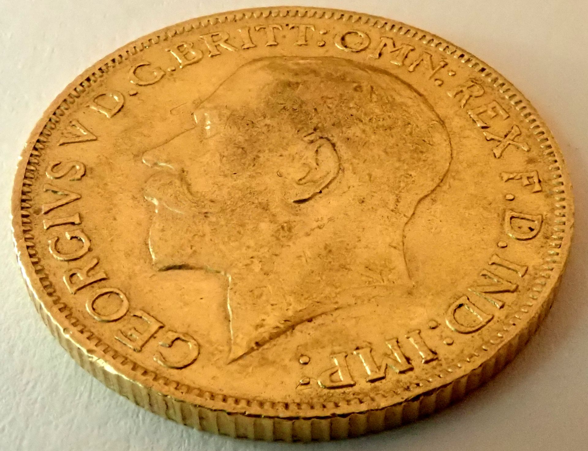 1 Sovereign - George V. 1911 - 1928