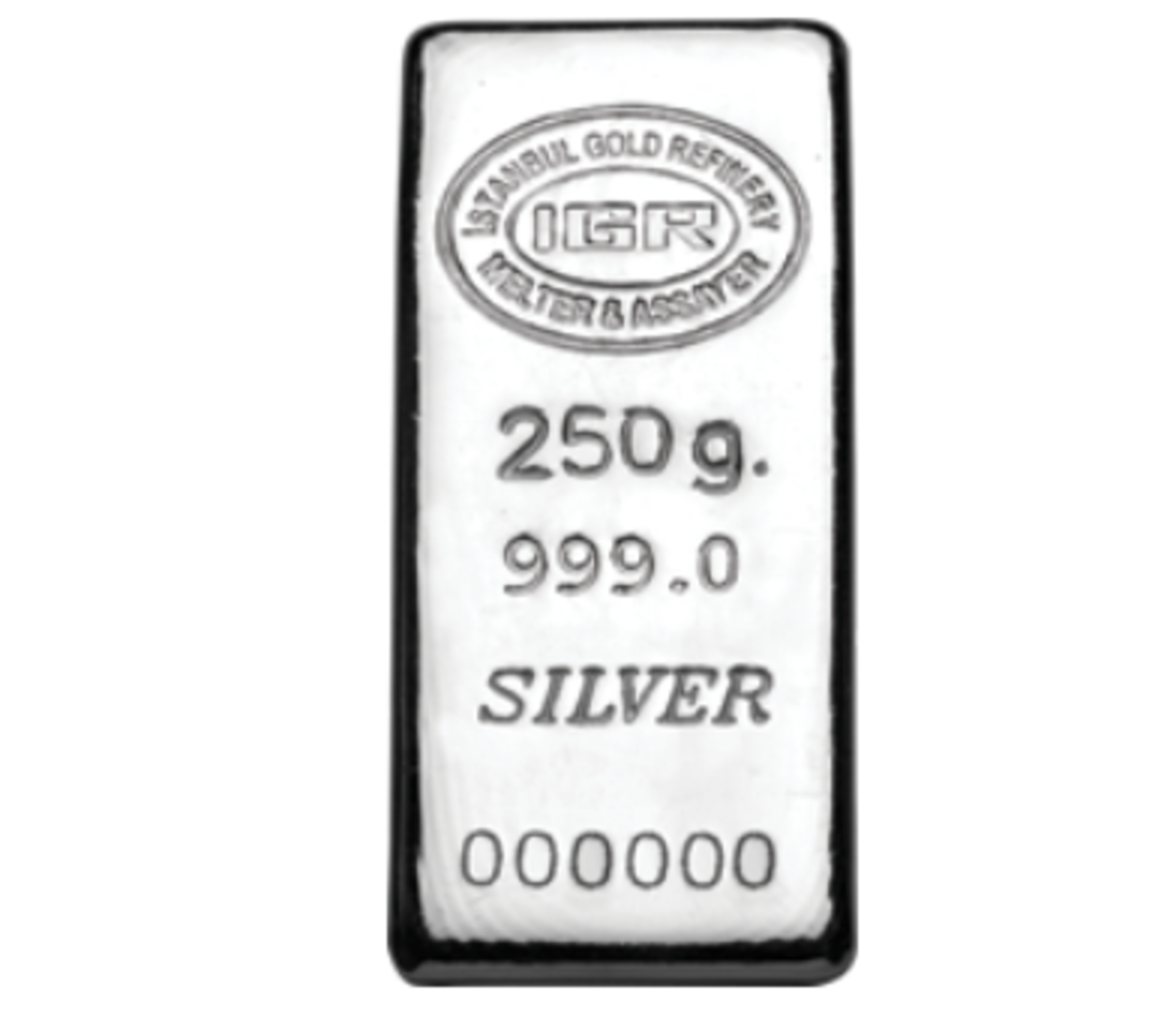 250 gr Silver Investment Bar (99.9%)