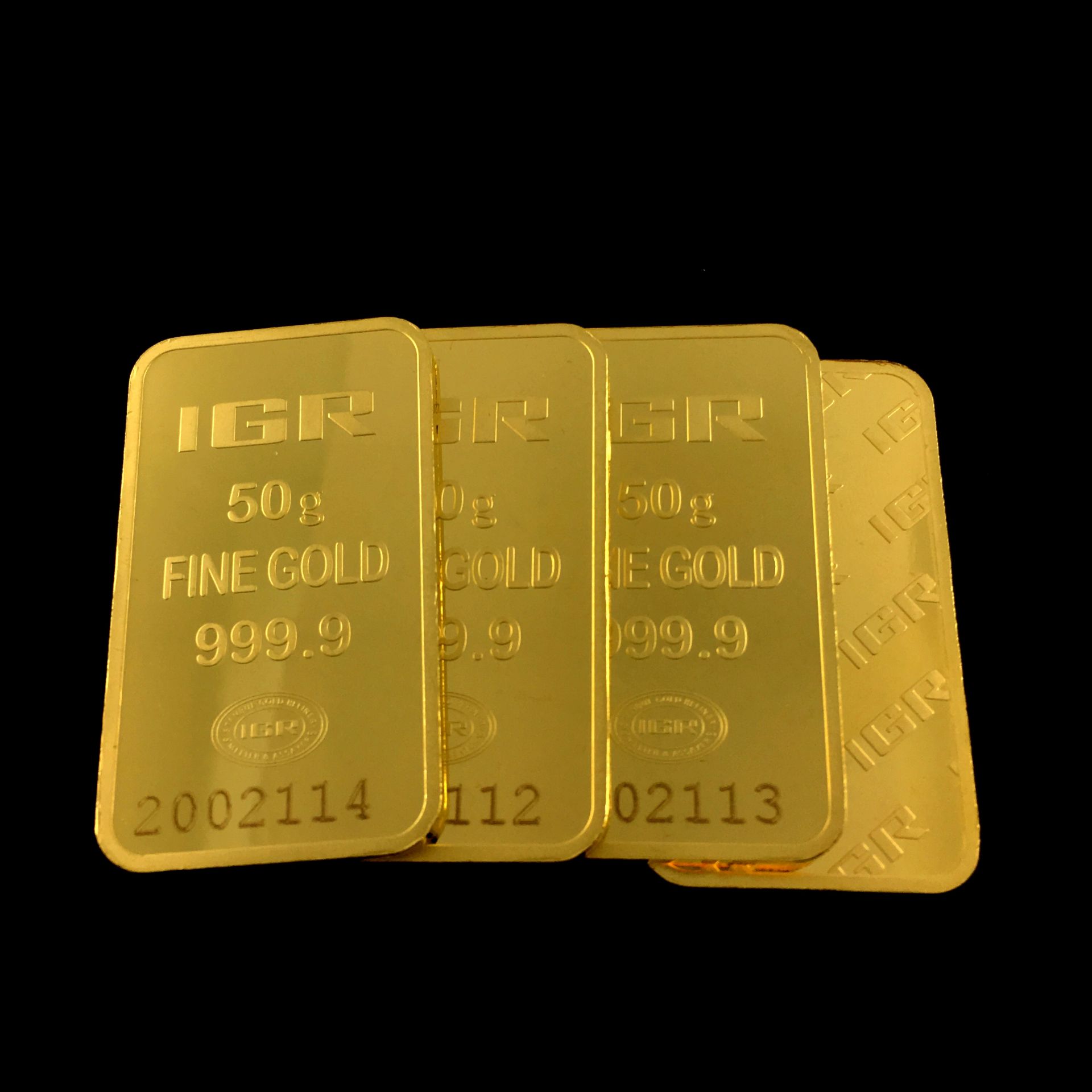 4x 50 Gram (Total 200g) 99.99% (24K) Gold Bullion - Image 2 of 8