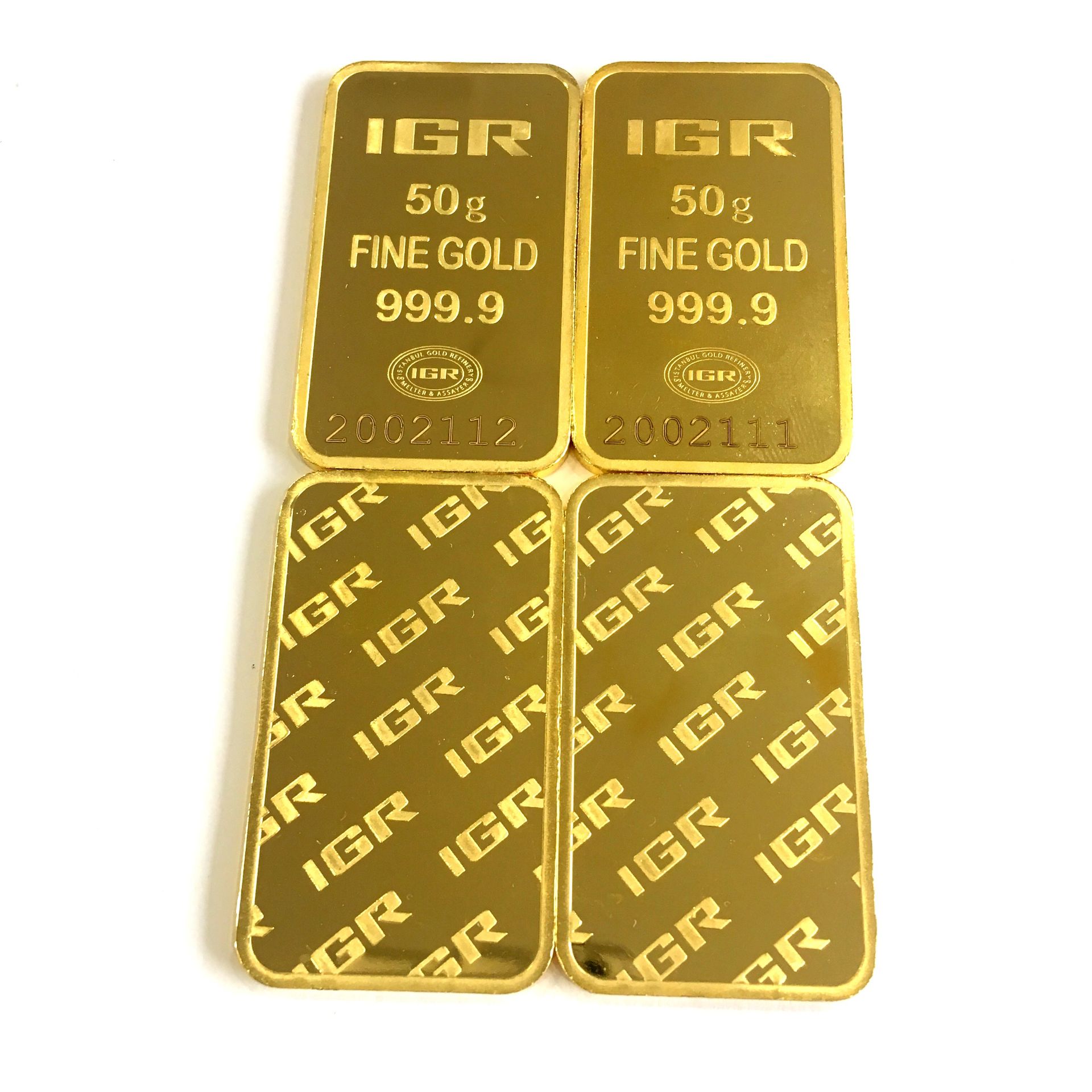 4x 50 Gram (Total 200g) 99.99% (24K) Gold Bullion - Image 3 of 8
