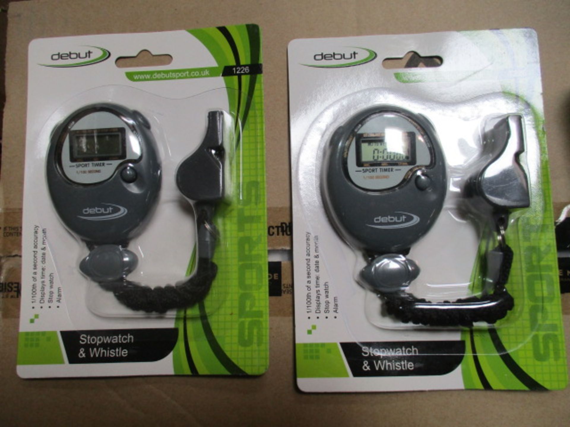 50pcs oftbrand new sealed Stopwatch and whistle referee