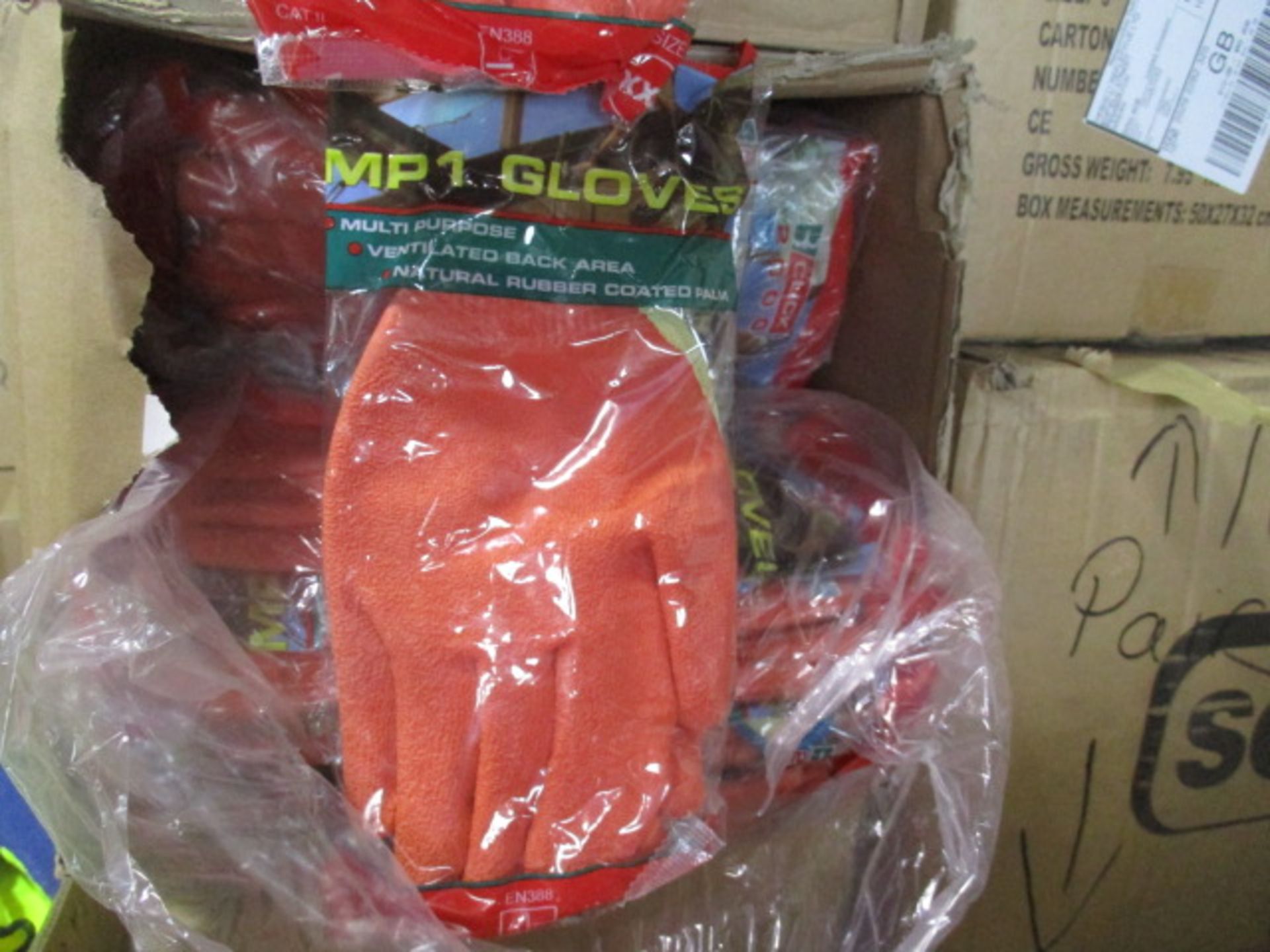 100 pairs of brand new sealed size 10 Workwear gloves