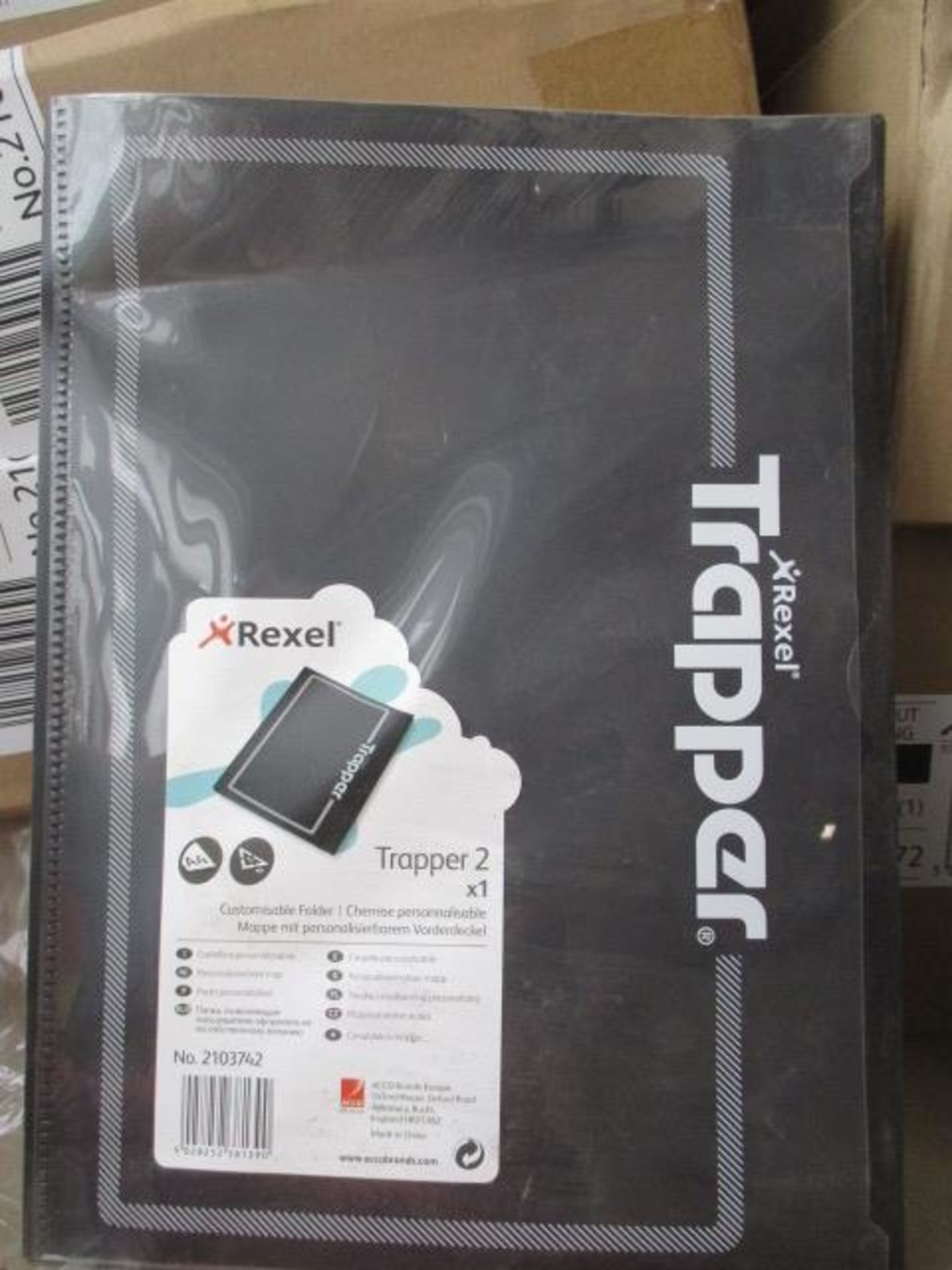 50pcs brand new Rexel Trapper multi window file system