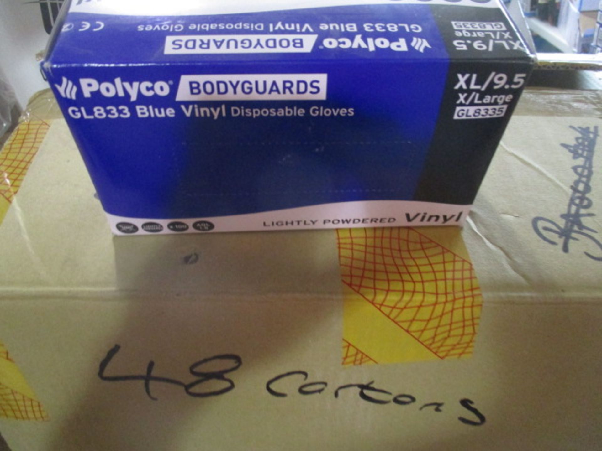 48 boxes of Polyco disposable gloves