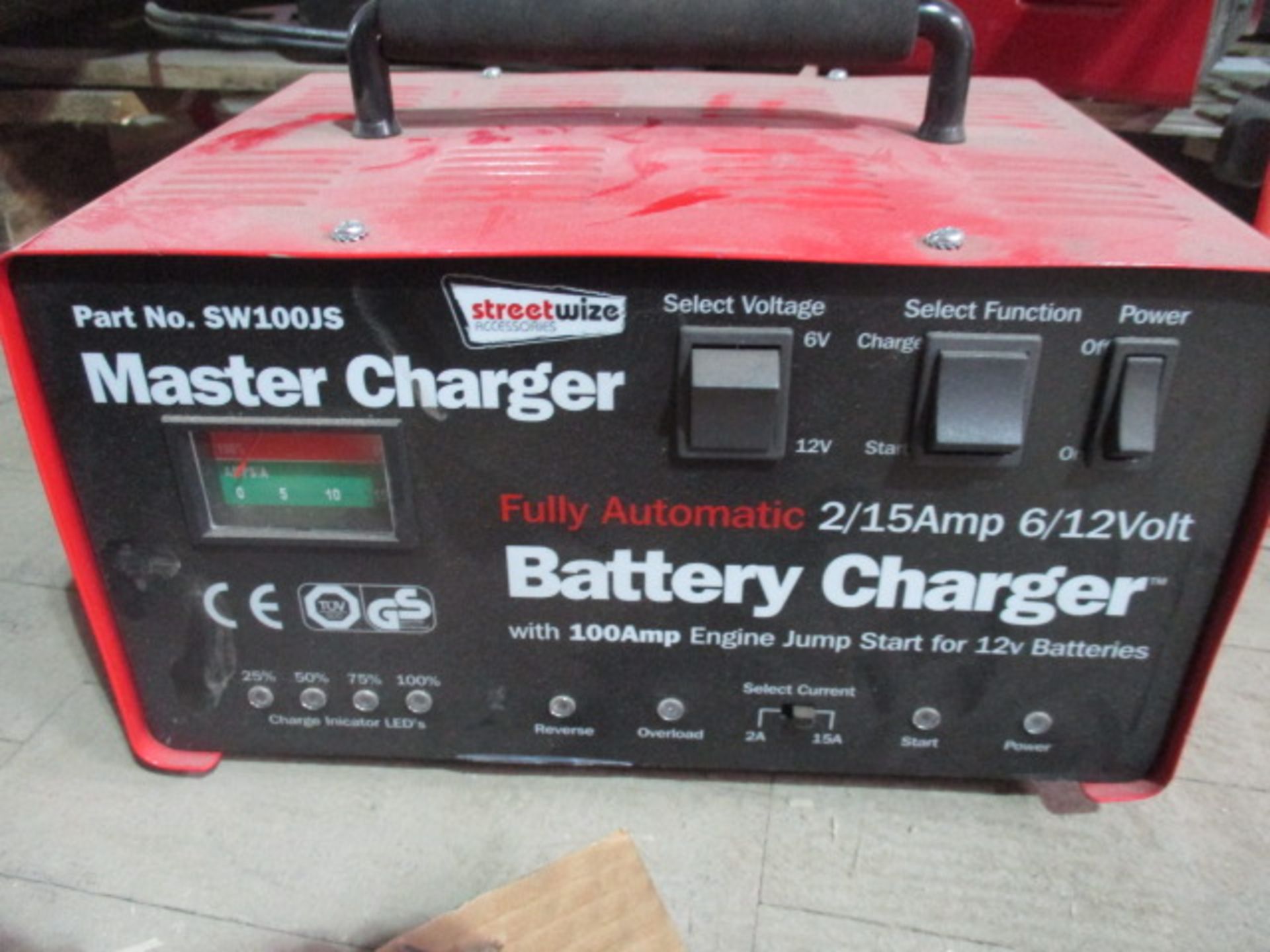 Unused unboxed High Power Streetwize Battery charger