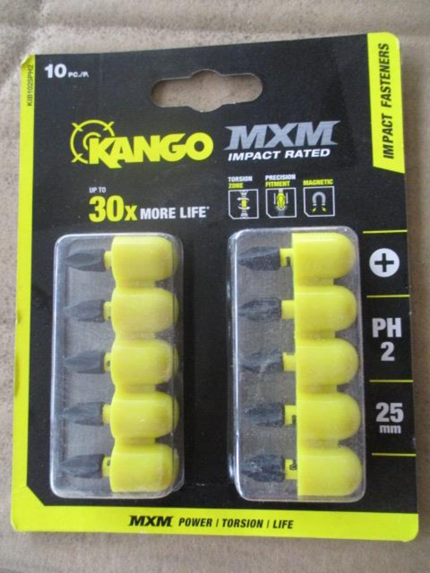10cards of Kango MXM impact drill bits