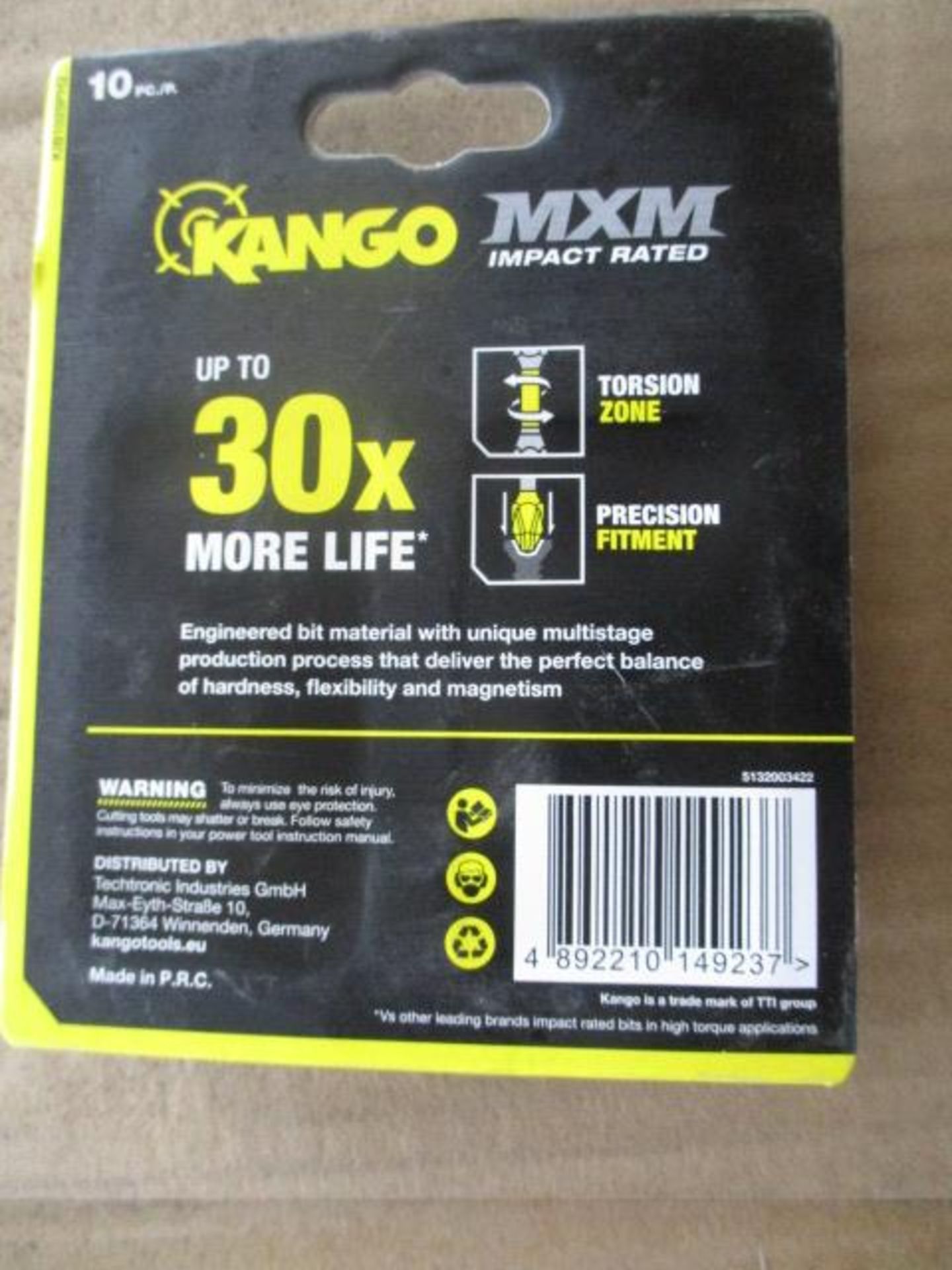 10cards of Kango MXM impact drill bits