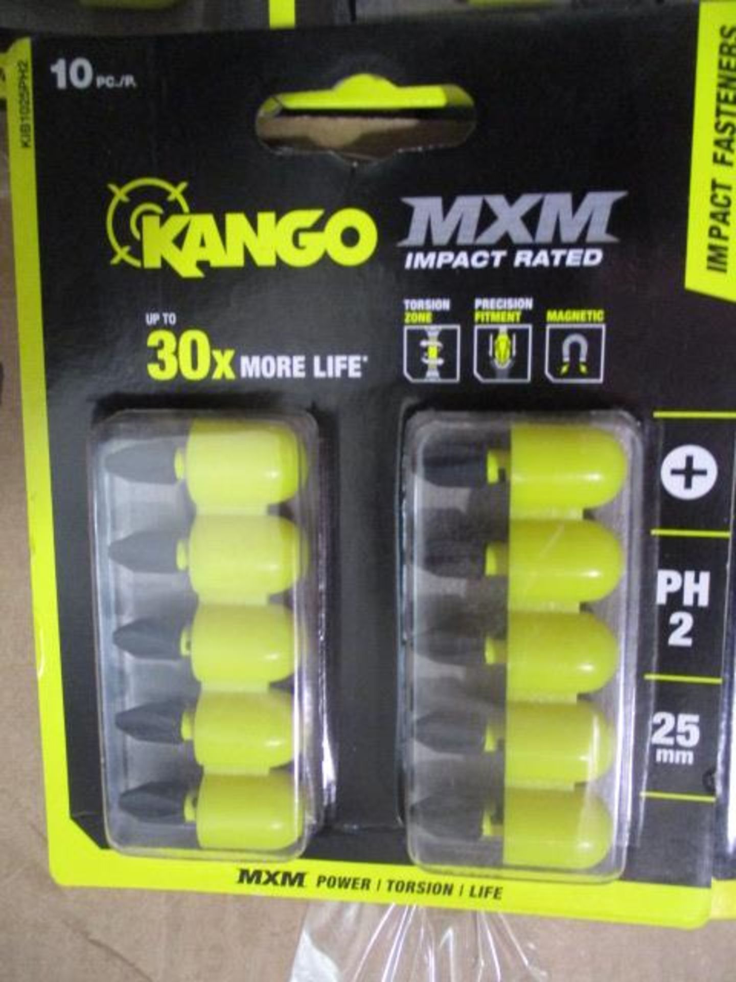 10cards of Kango MXM impact drill bits