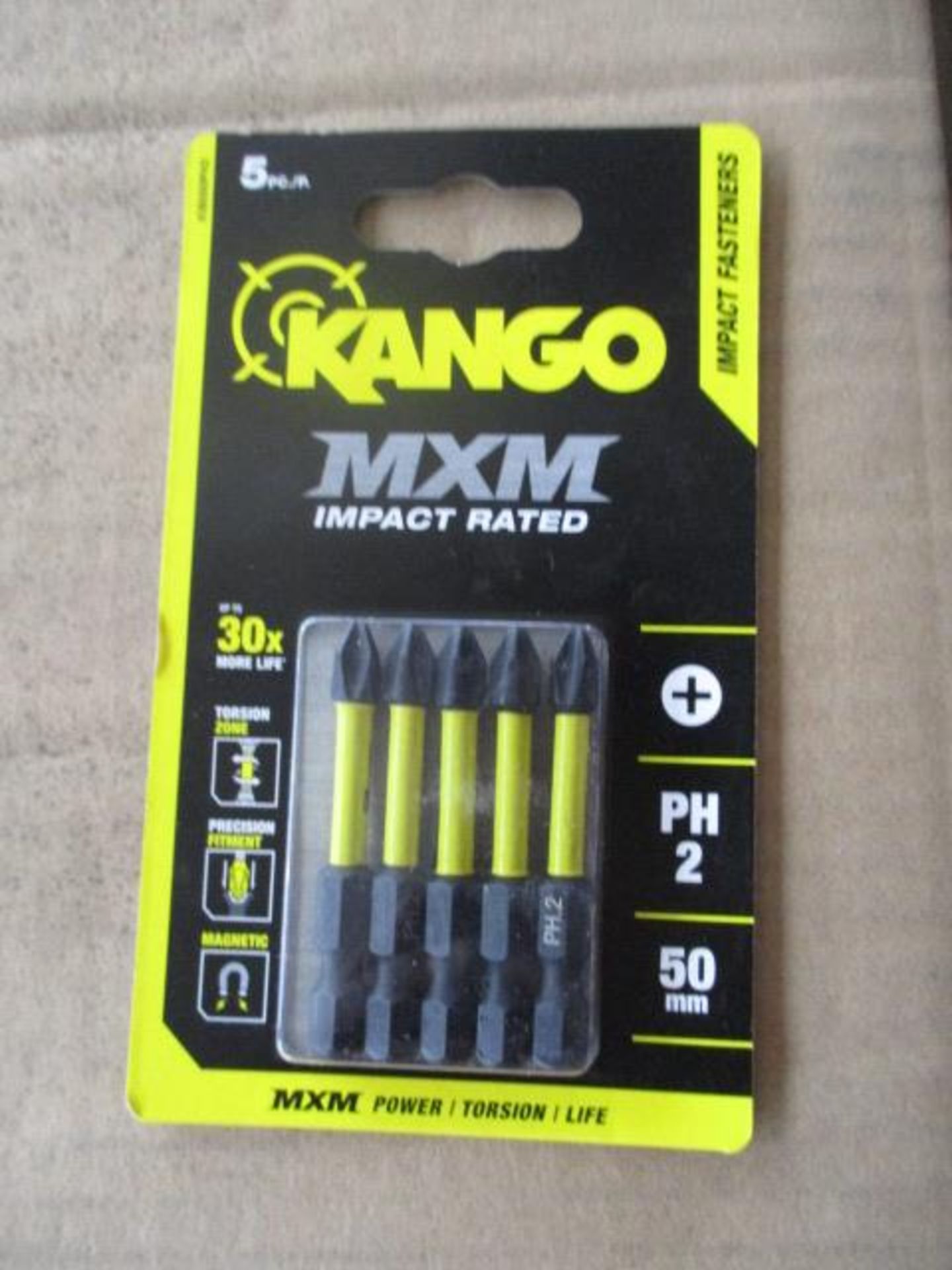 5. cards of Kango MXM impact drill bits