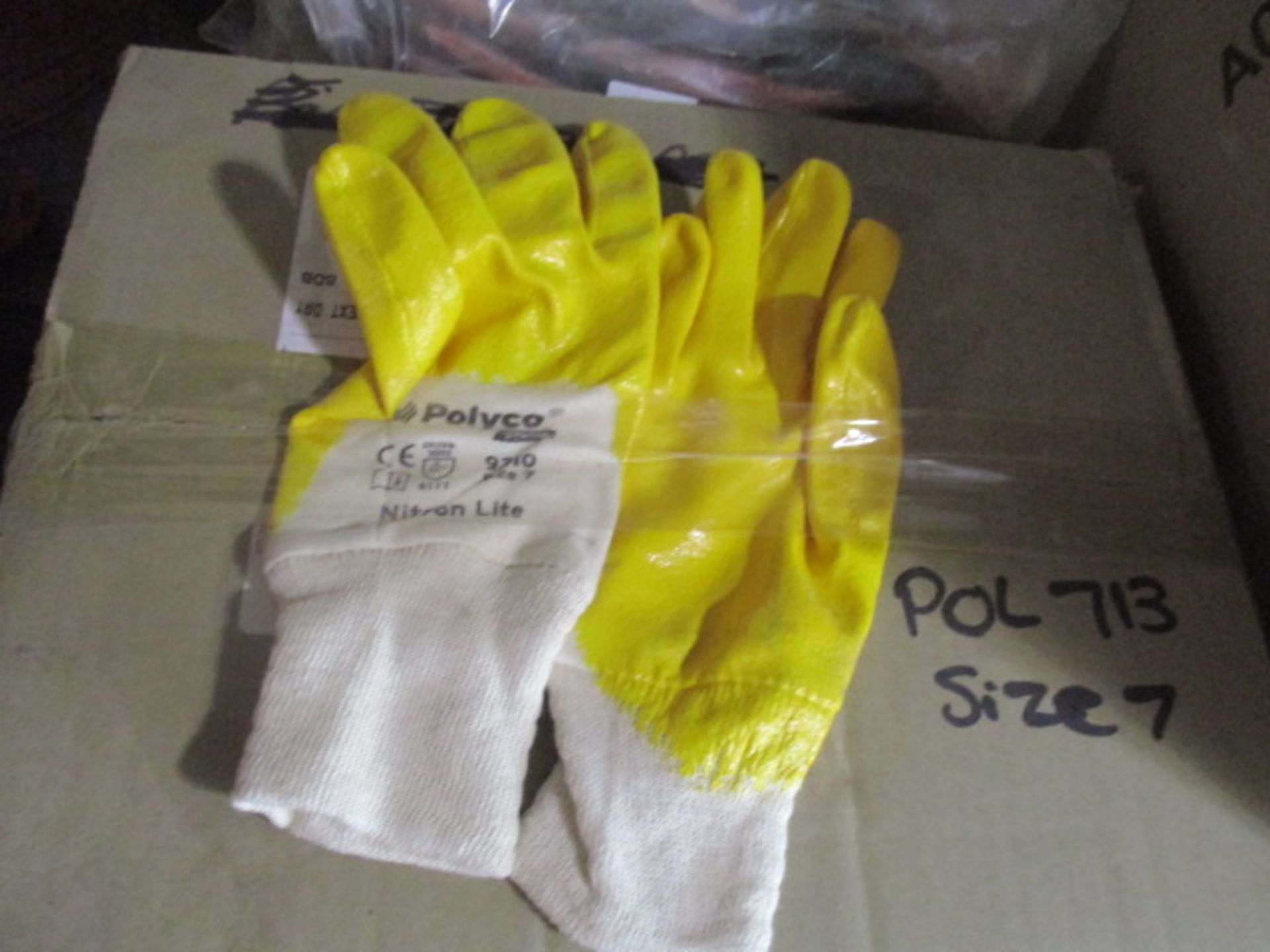 Appx 48 pairs Polyco Rubberized gloves - new and selaed