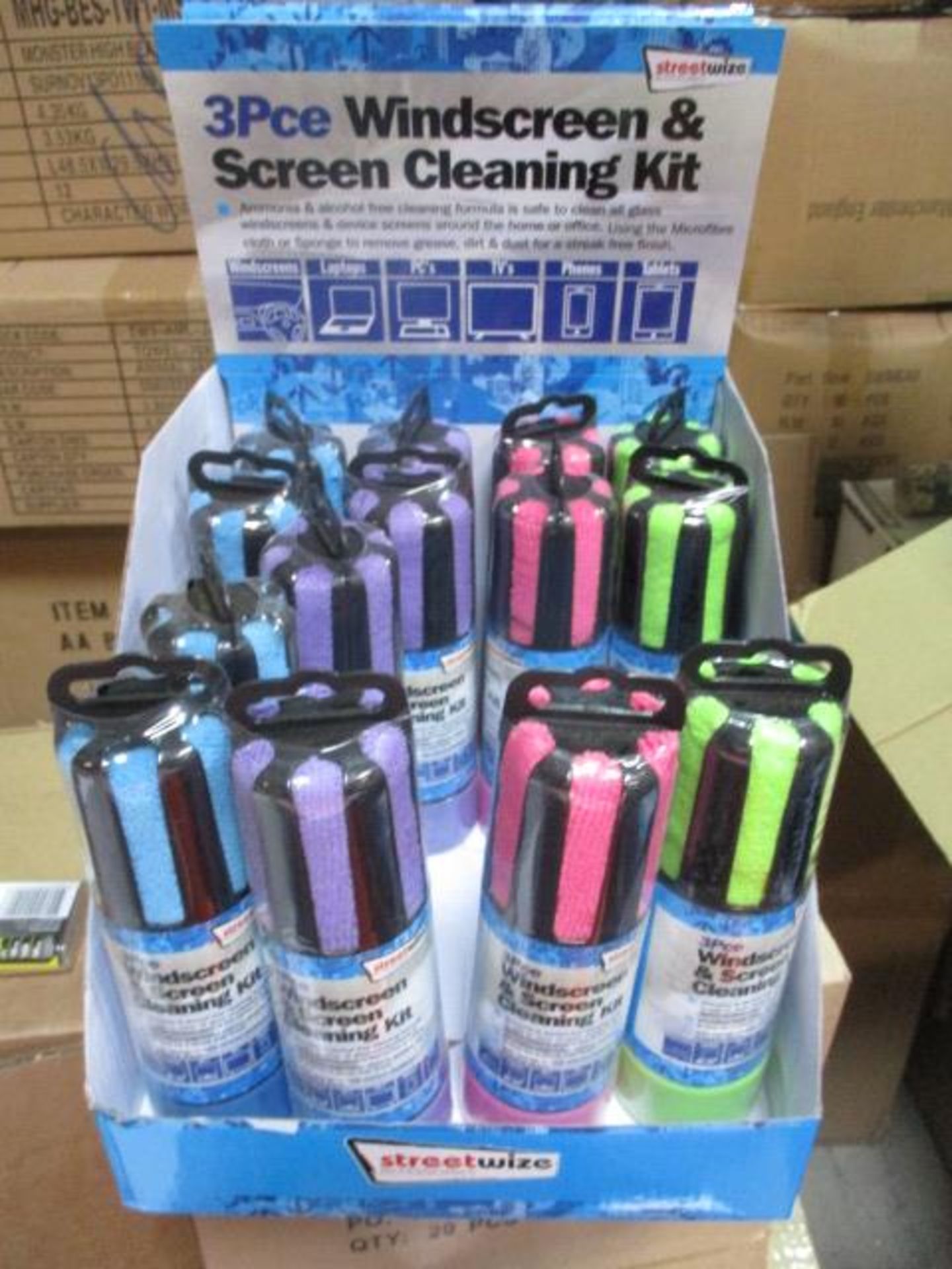 100pcs of brand new aealed 3 in 1 screen cleaner for windows