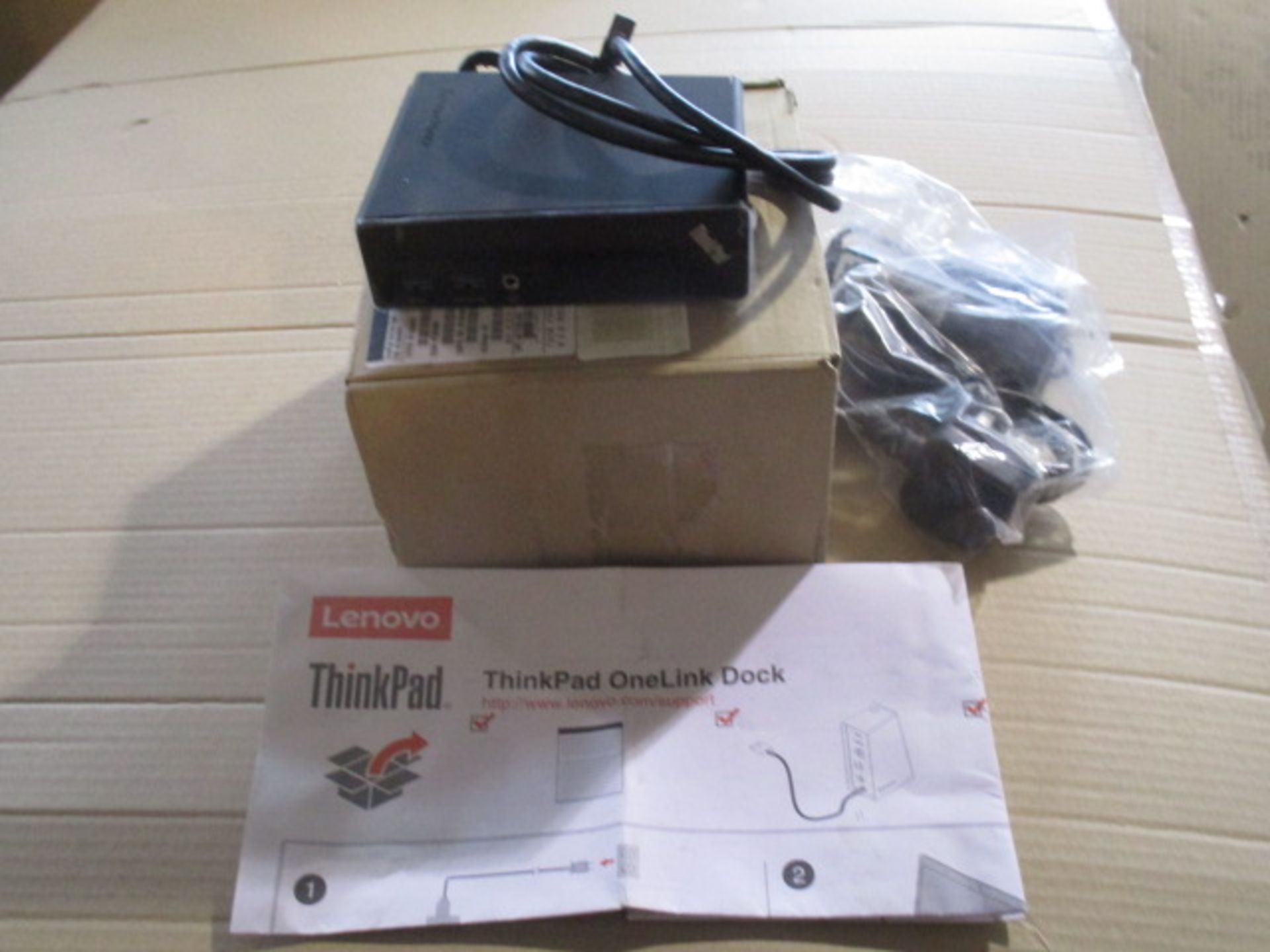 Lenovo think pad 1 link dock 0 unused