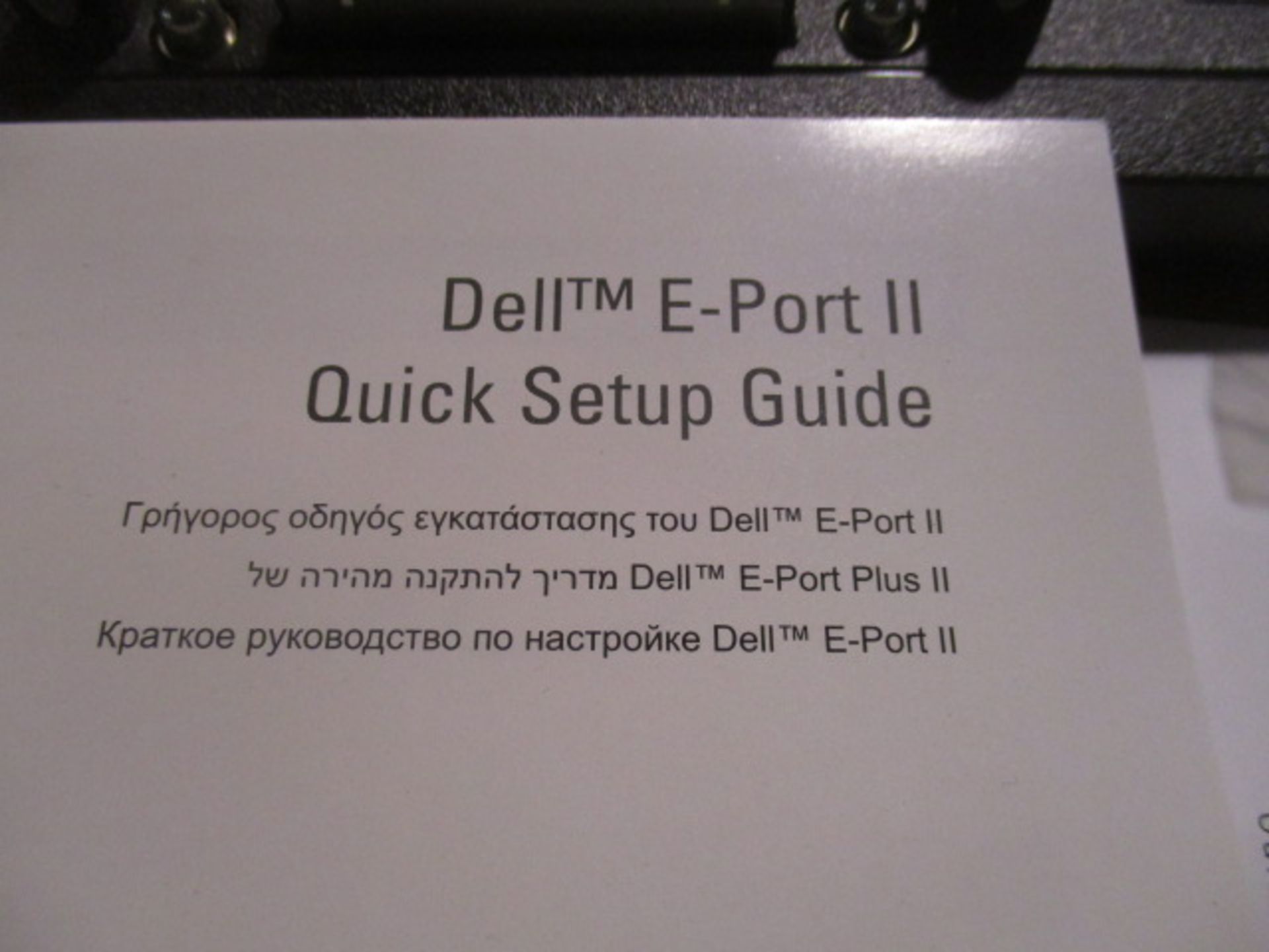 Dell Eport 2 Docking station - Image 2 of 2