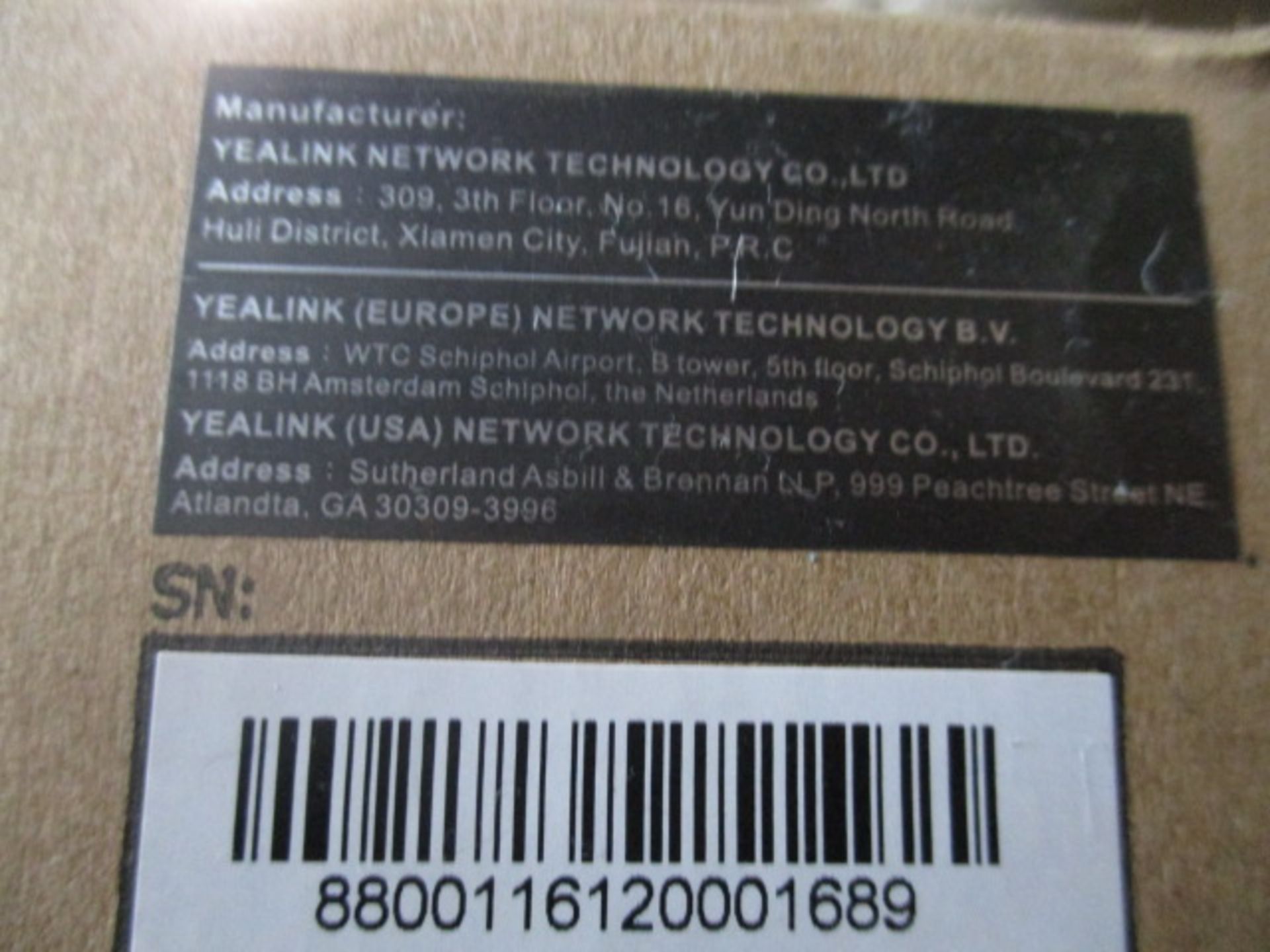 4pcs in lot Yealink IP Phone item - Image 3 of 3