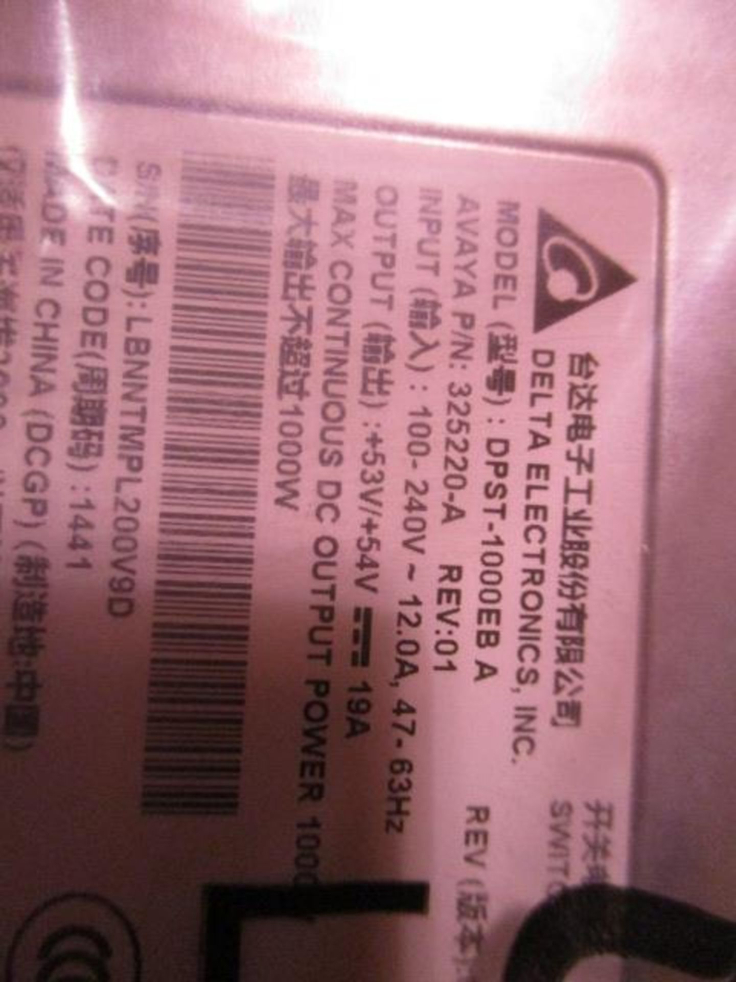 Looks unused unopened \ Delta Electronics Switch unit DPST100EBA - Image 3 of 4