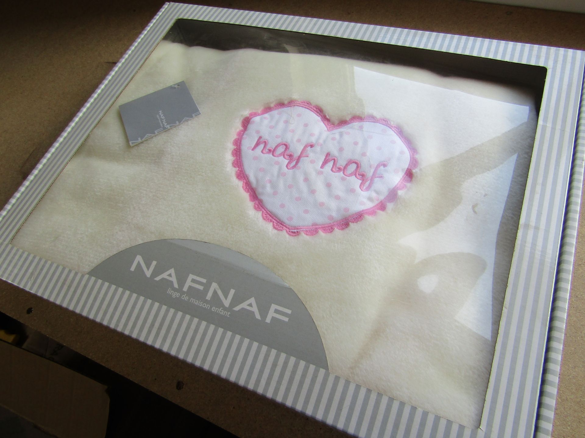NafNaf Soft Raschell Blanket - Image 2 of 2