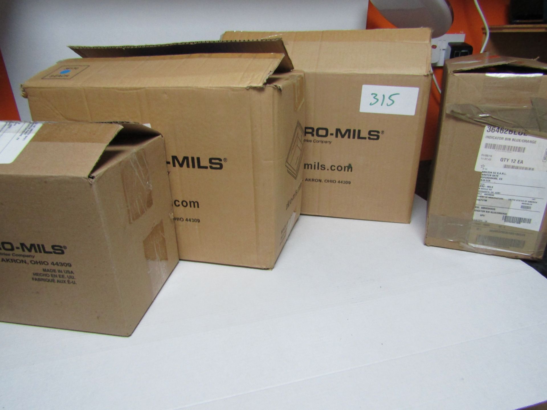 4 x boxes of Parts storage Bins. - Image 9 of 10