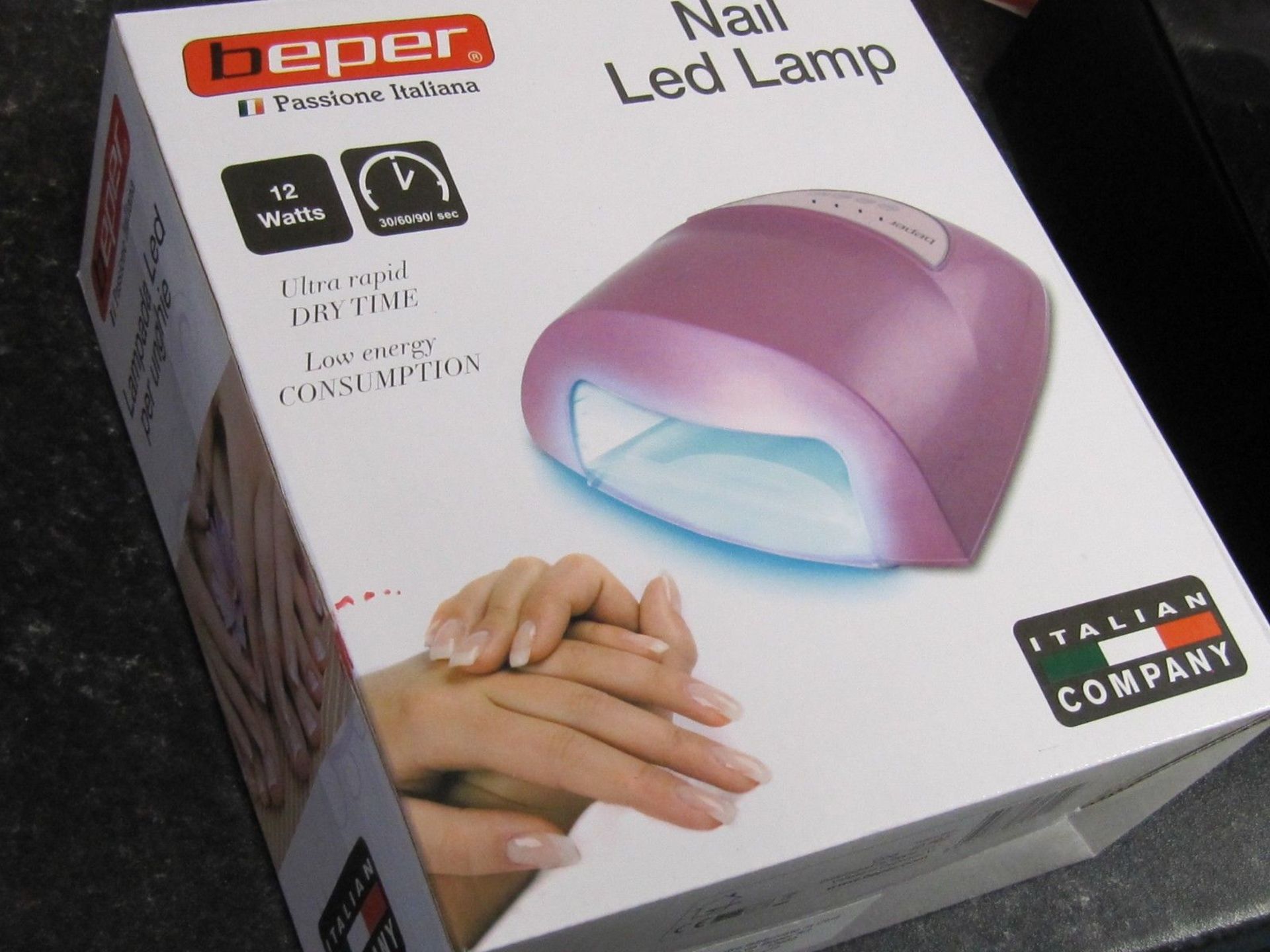 Nail LED Lamp. 12w Rapid Dry Time. BEPER - Image 2 of 4