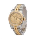 2007 Rolex DateJust 26 18k Stainless Steel & Yellow Gold - 179173