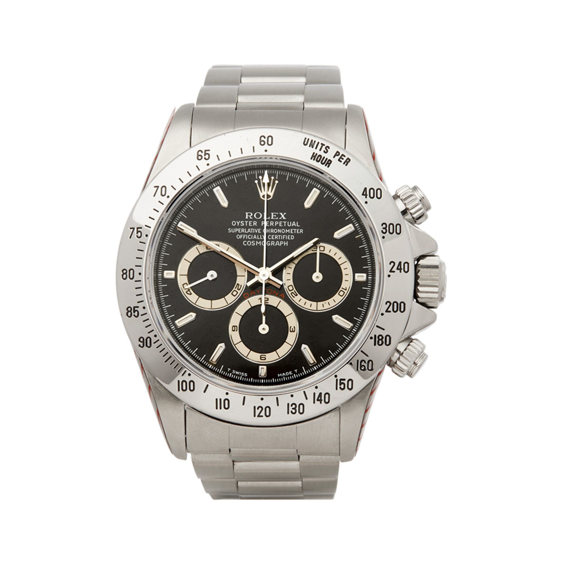 1995 Rolex Daytona Patrizzi Zenith Chronograph Stainless Steel - 16520 - Image 13 of 13