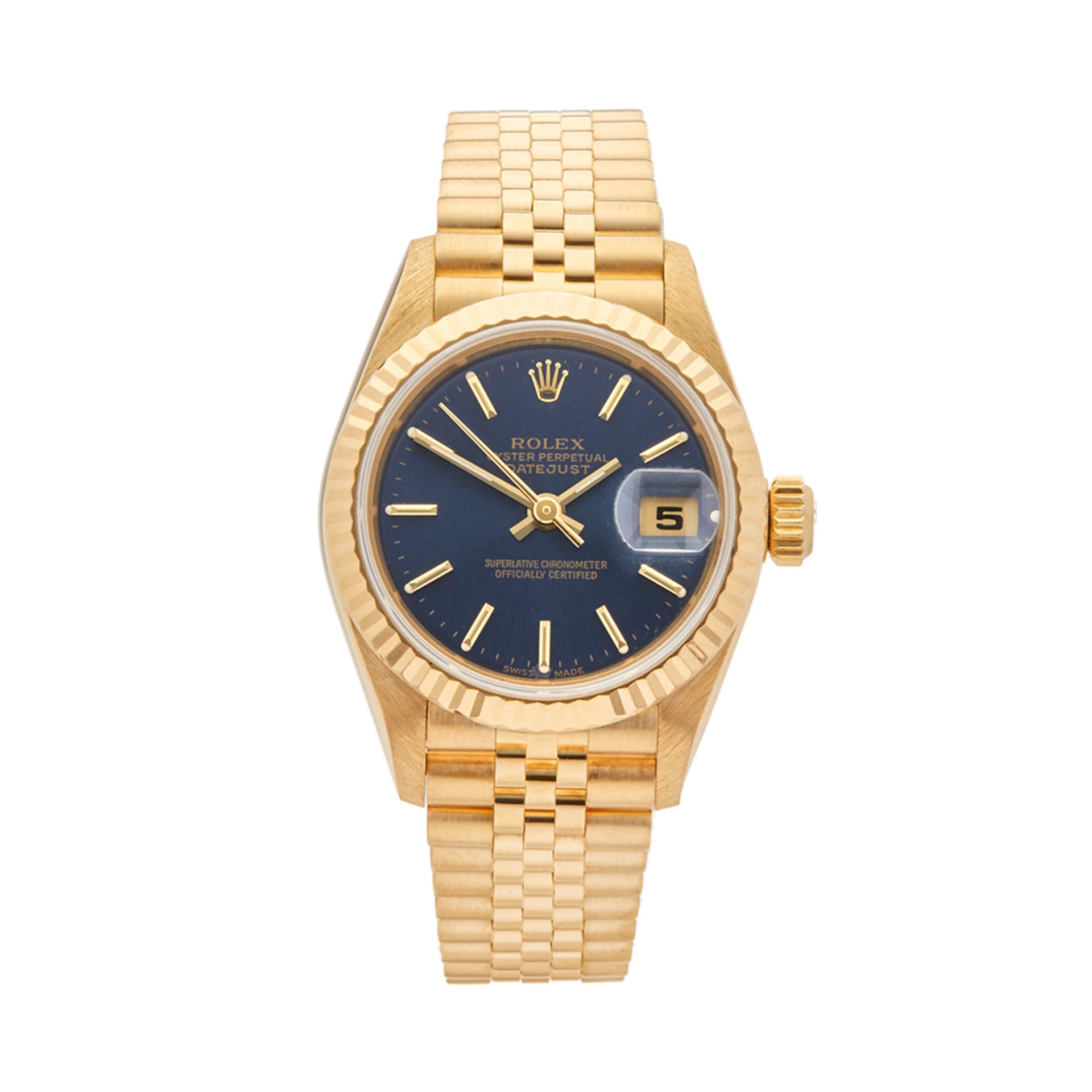 1999 Rolex DateJust 26 18k Yellow Gold - 79178 - Image 7 of 7