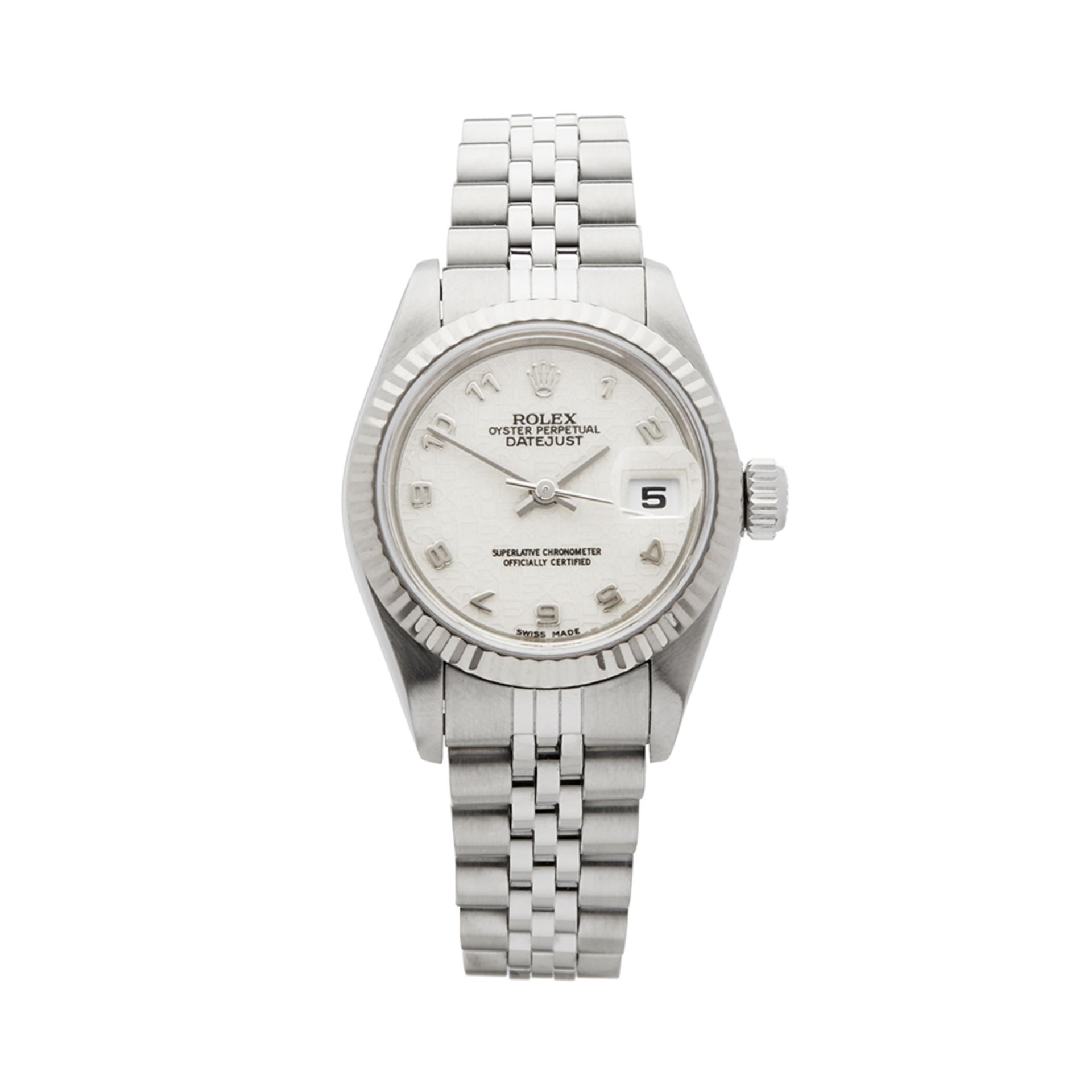 2002 Rolex DateJust 26 18k Stainless Steel & White Gold - 79174 - Image 7 of 7