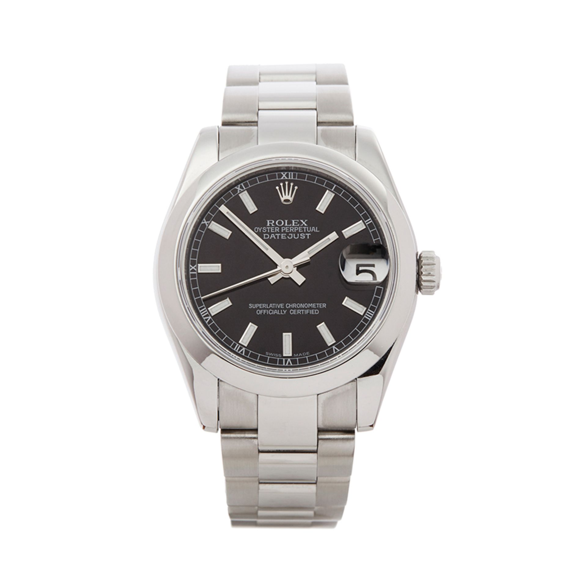 2011 Rolex DateJust 31 Stainless Steel - 178240 - Image 8 of 11