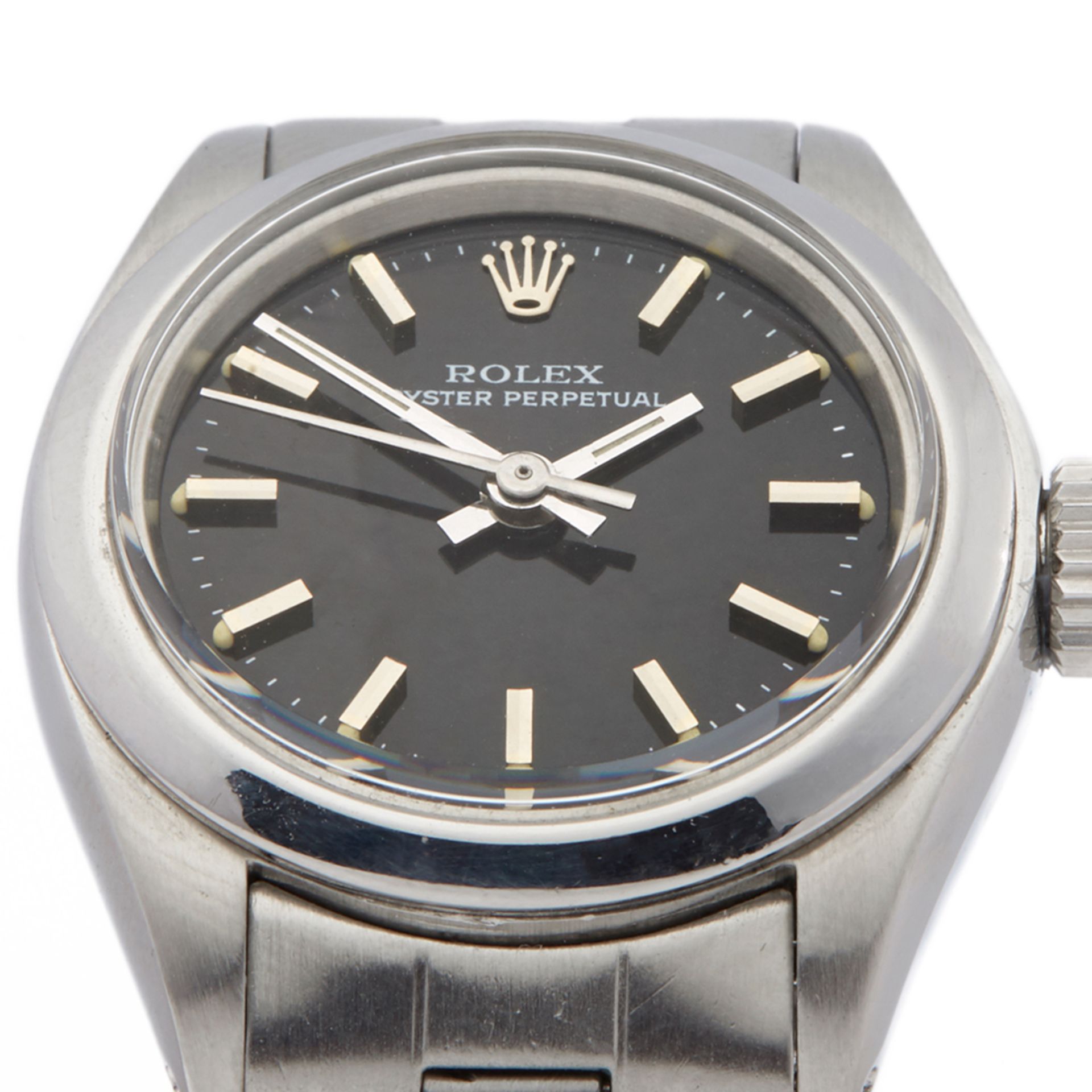 1976 Rolex Oyster Perpetual 26 Stainless Steel - 6718 - Image 9 of 10