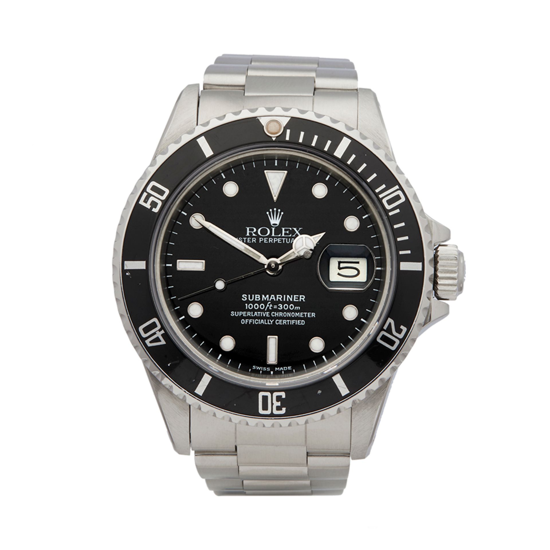 1985 Rolex Submariner Date Stainless Steel - 16800 - Image 10 of 10