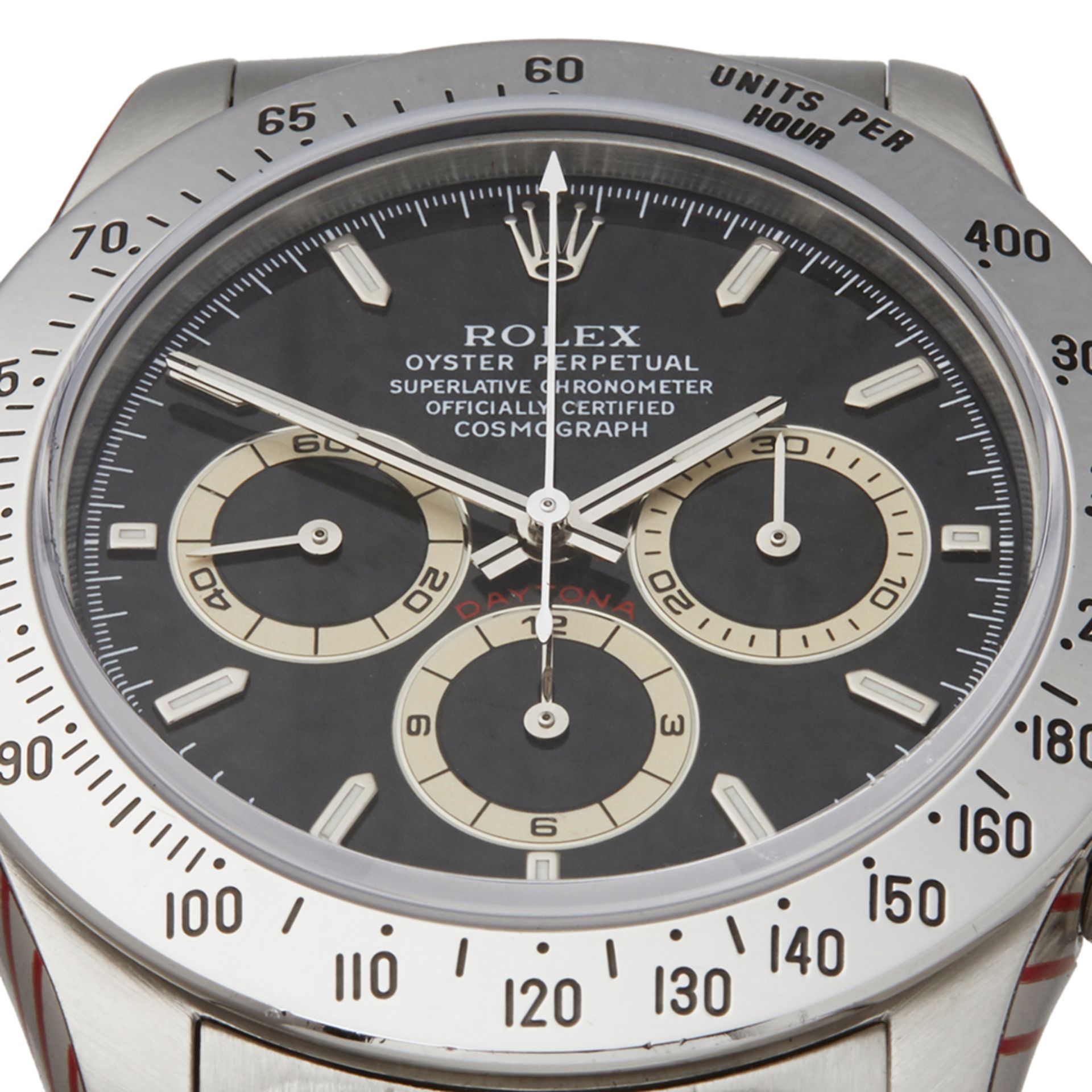 1995 Rolex Daytona Patrizzi Zenith Chronograph Stainless Steel - 16520 - Image 12 of 13