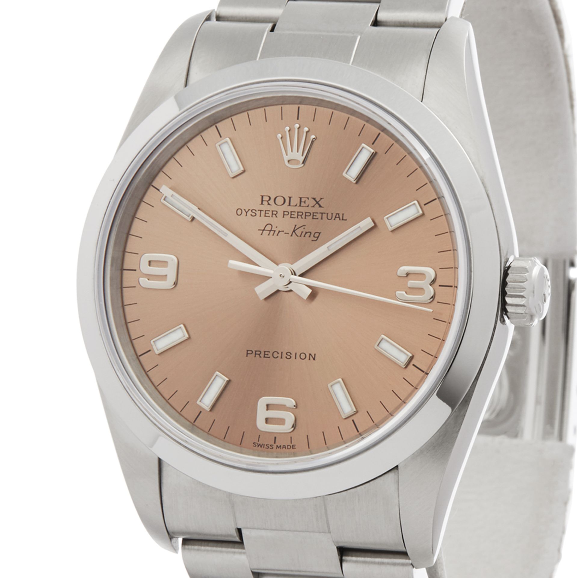 2000 Rolex Air-King 34 Precision Stainless Steel - 14000 - Image 7 of 8