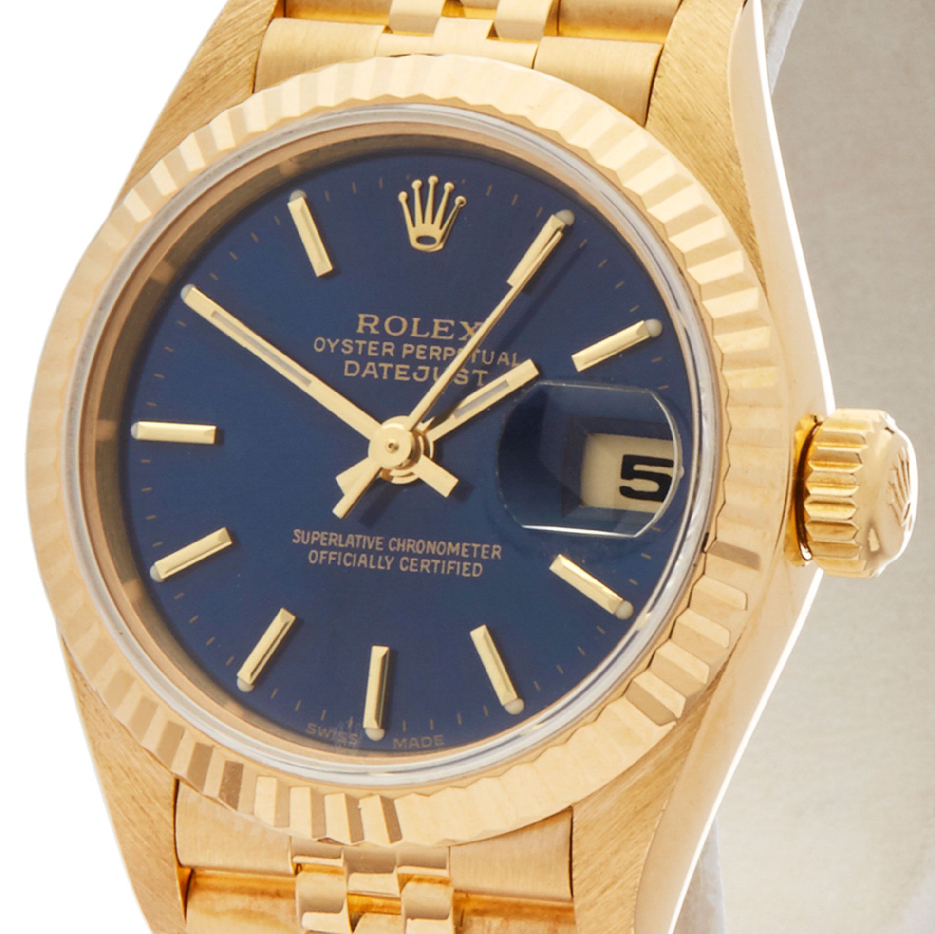 1999 Rolex DateJust 26 18k Yellow Gold - 79178 - Image 6 of 7