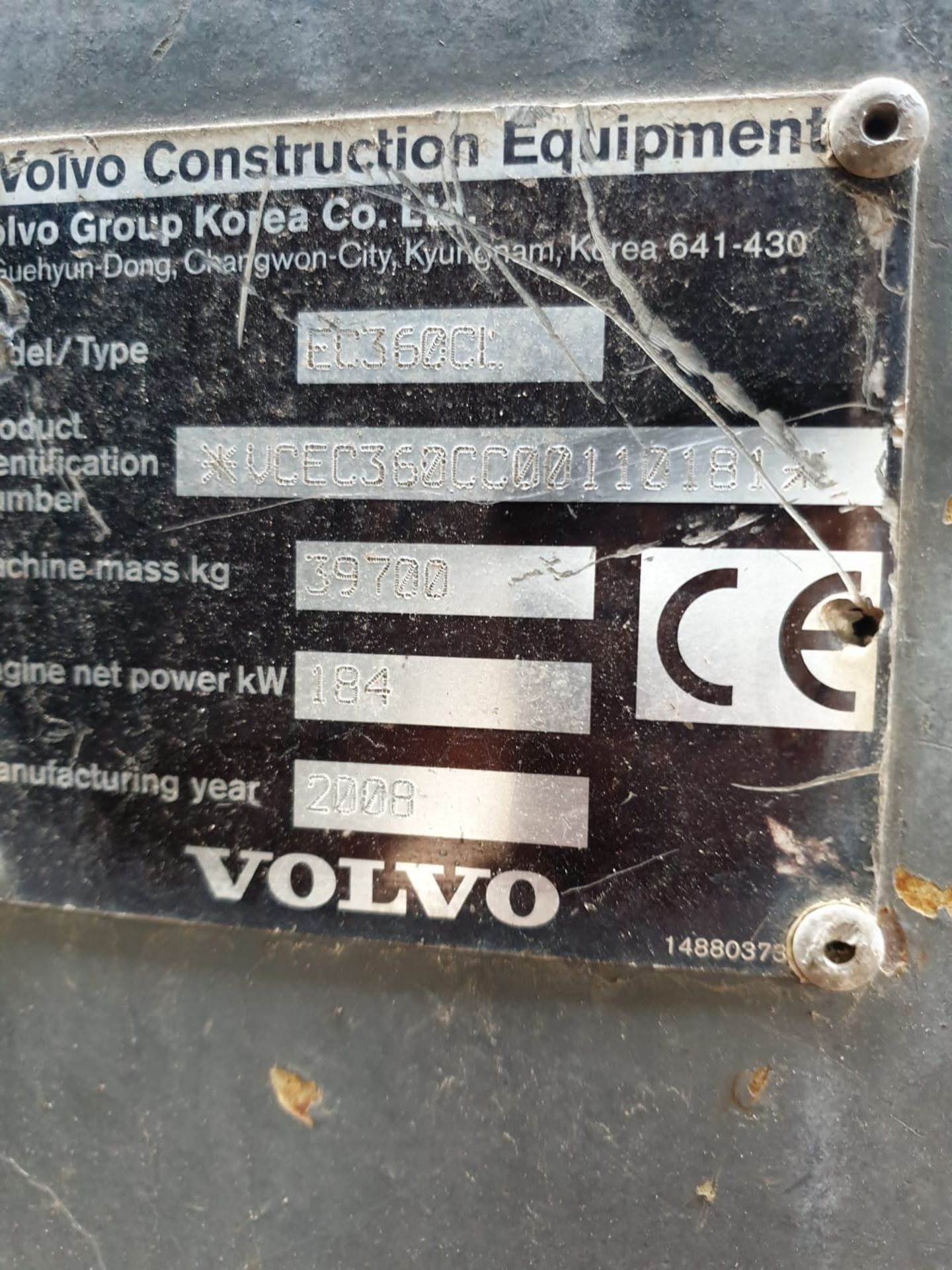 Volvo EC360 CLC Excavator - Image 27 of 30