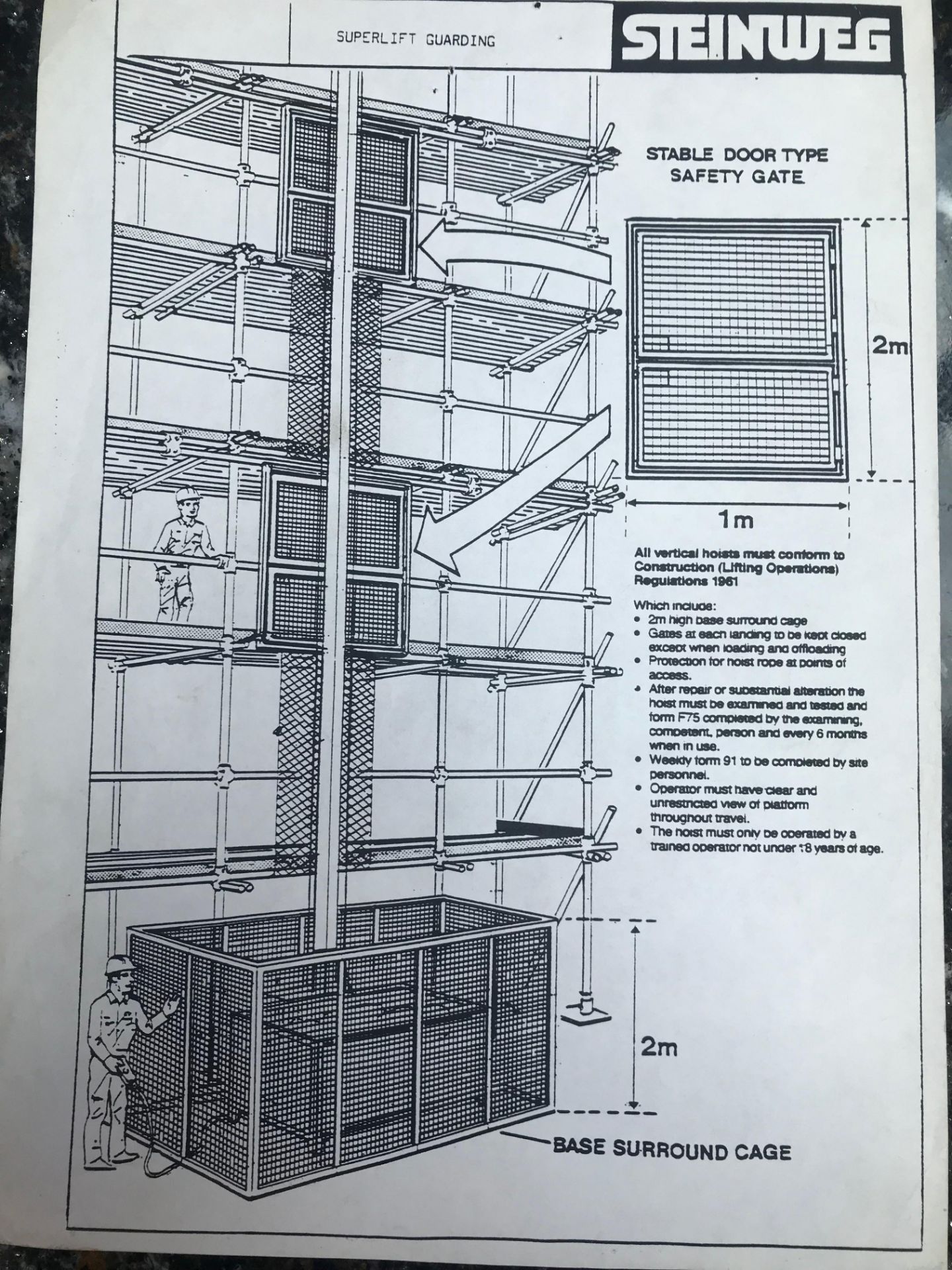 3x Steinweg Barrow Lifts - Image 9 of 9