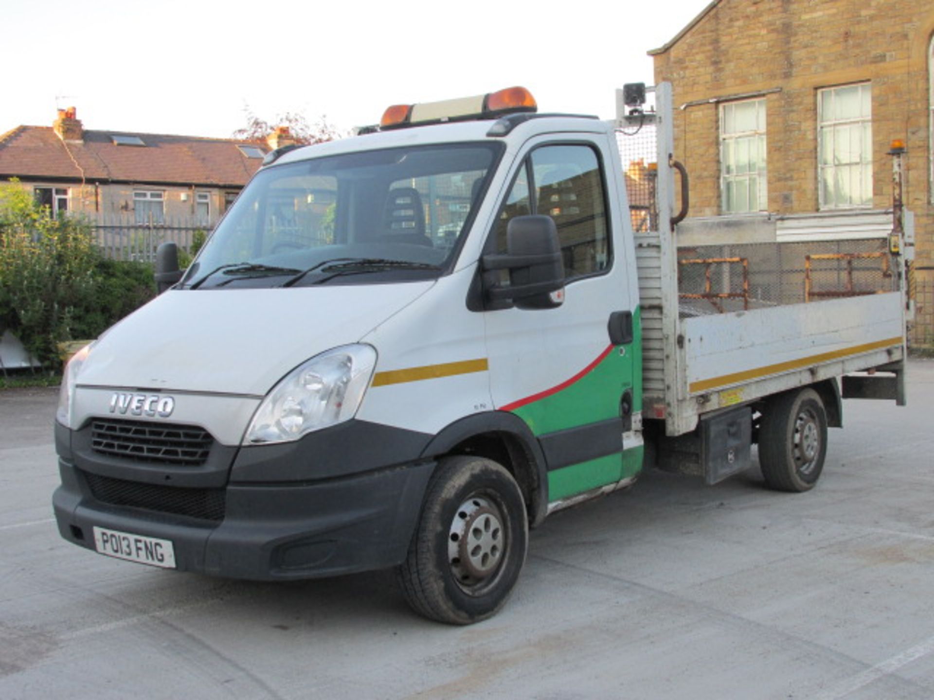 2013 Iveco Daily 35S13 Diesel Chassis Cab 3450 Wheelbase DropSide Pickup Truck with Tail Lift - Image 2 of 12