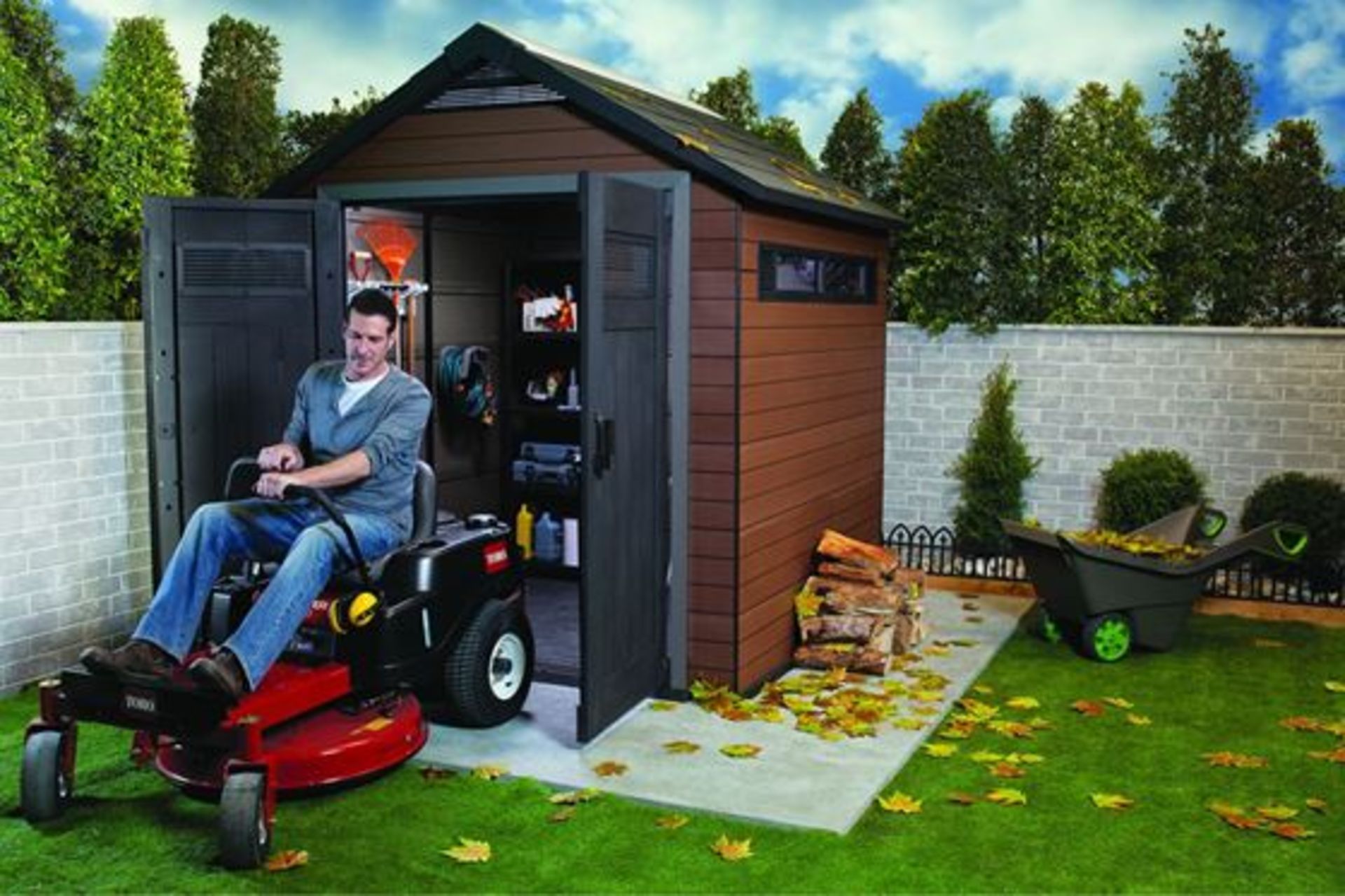 Keter Fusion 757 Garden Shed