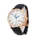 2018 Glashutte Senator Panorama 18k Rose Gold - 100-03-32-45-04