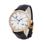 2018 Glashutte Senator Panorama 18k Rose Gold - 100-04-32-15-04