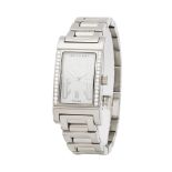 2000 Bulgari Rettongolo Diamond 18k White Gold - RT W39 G