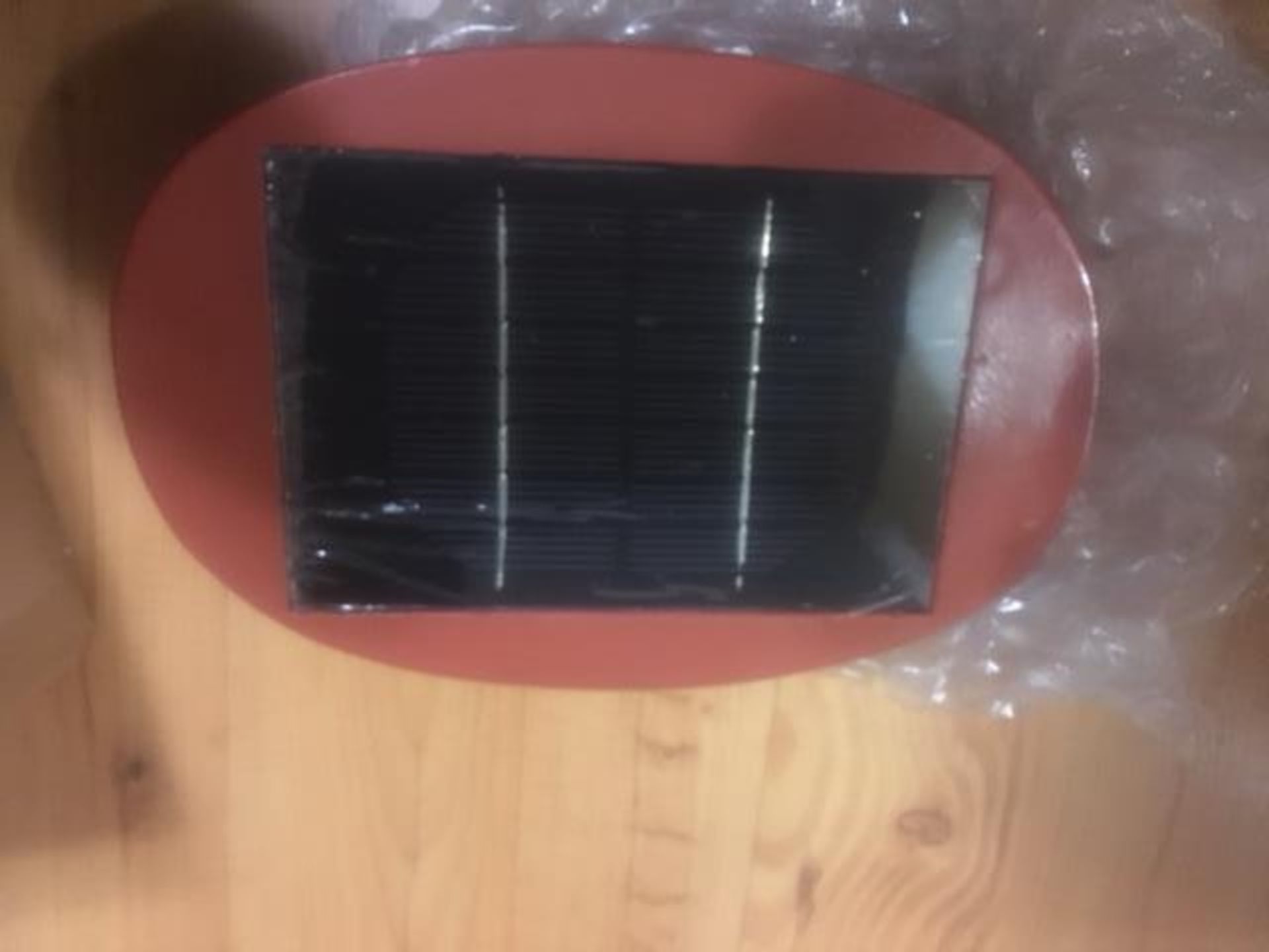 10x Replacement terracotta 6 Volt solar panel for solar garden water features. No VAT on lots. - Image 2 of 2