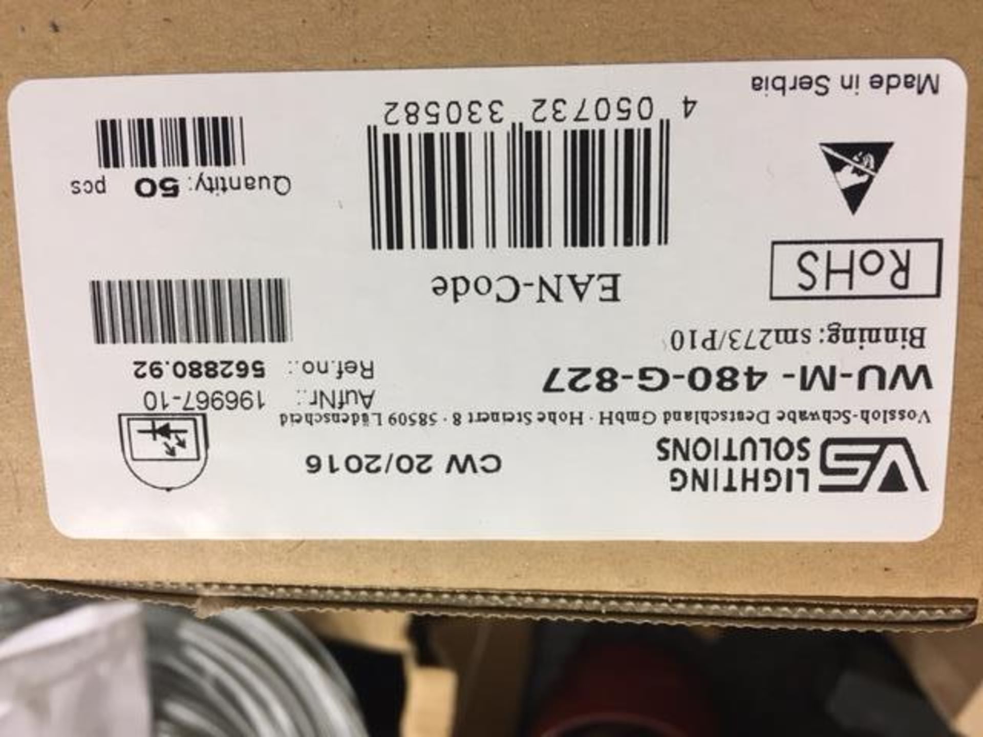 50 X VOSSLOH-SCHWABE LED BOARDS wu-m480-g-827 brand new same batch number no vat on lots