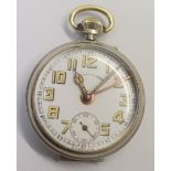 Unusual Alarm Pocket Watch