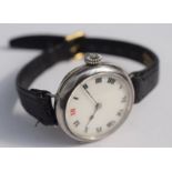 Rolex Silver Trench Watch WW1